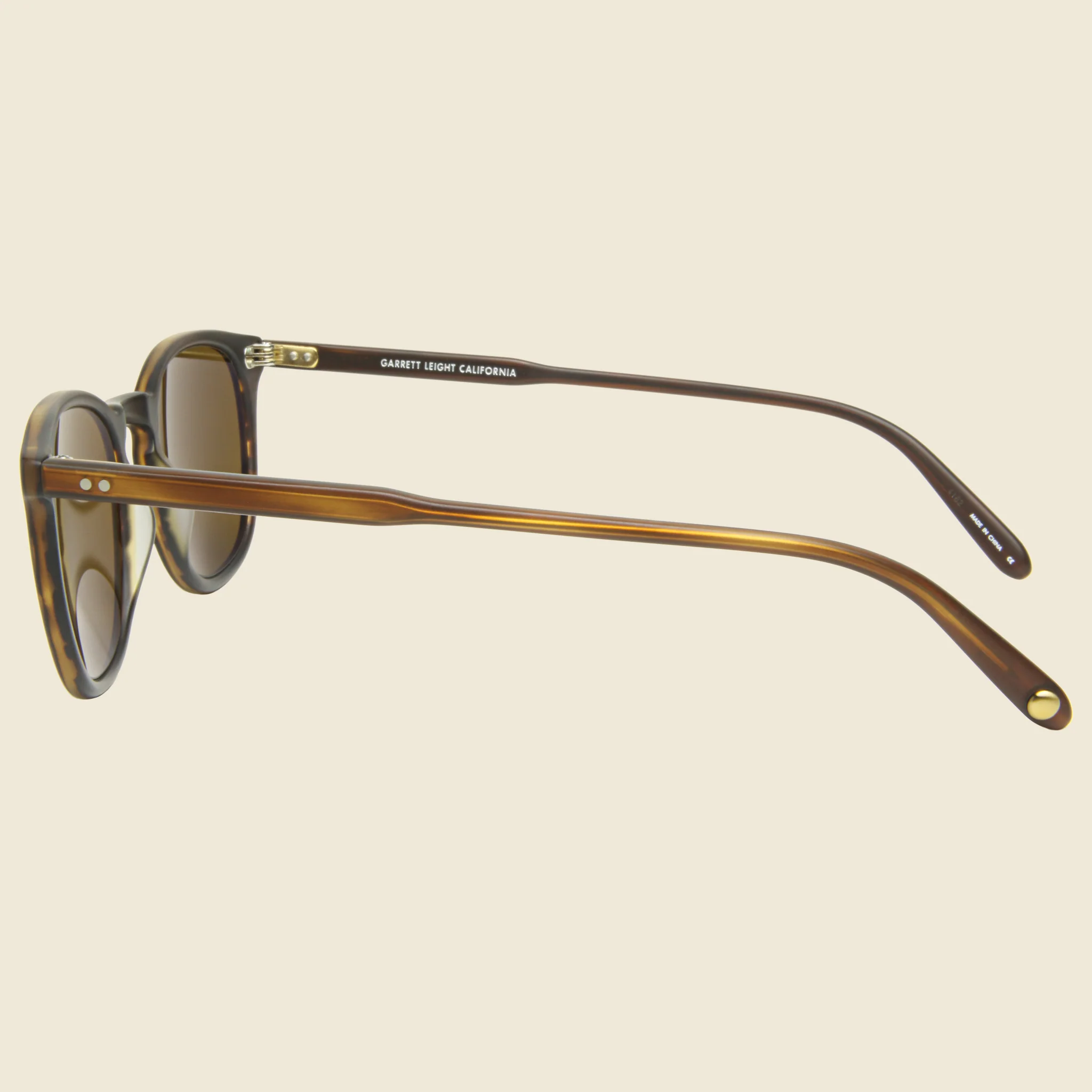 Kinney 47mm - Matte Brandy Tortoise/Brown Polarized - Image 2