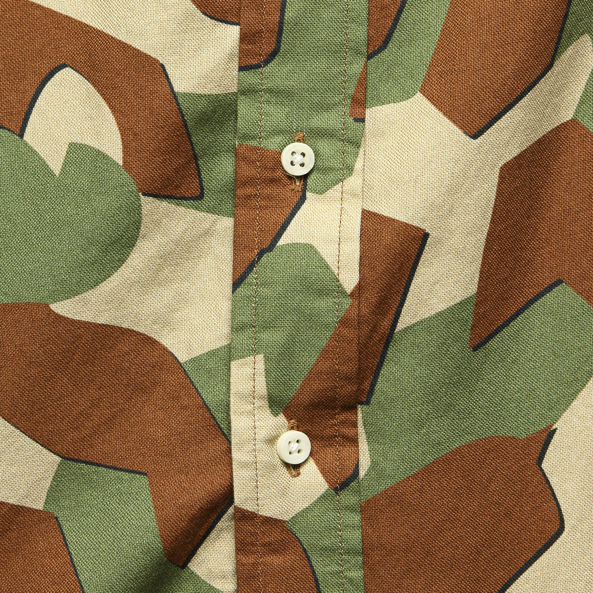 Oxford Shirt - Peruvian Geometric Camo - Image 3