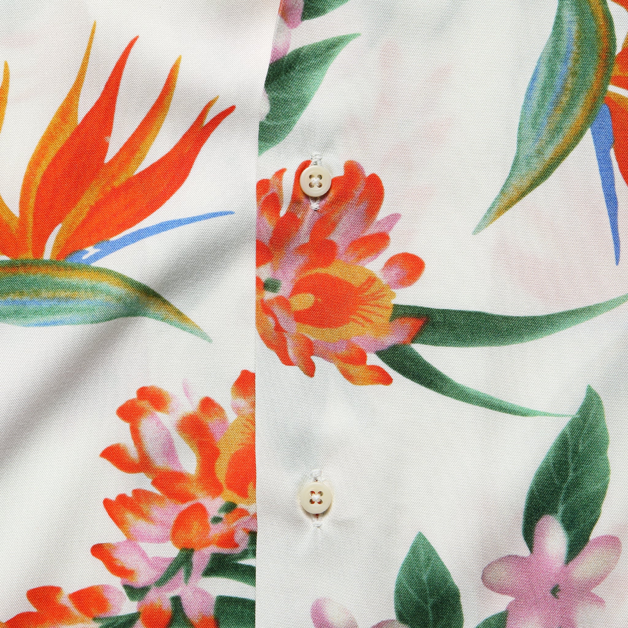 Aloha Floral Shirt - White - Image 3