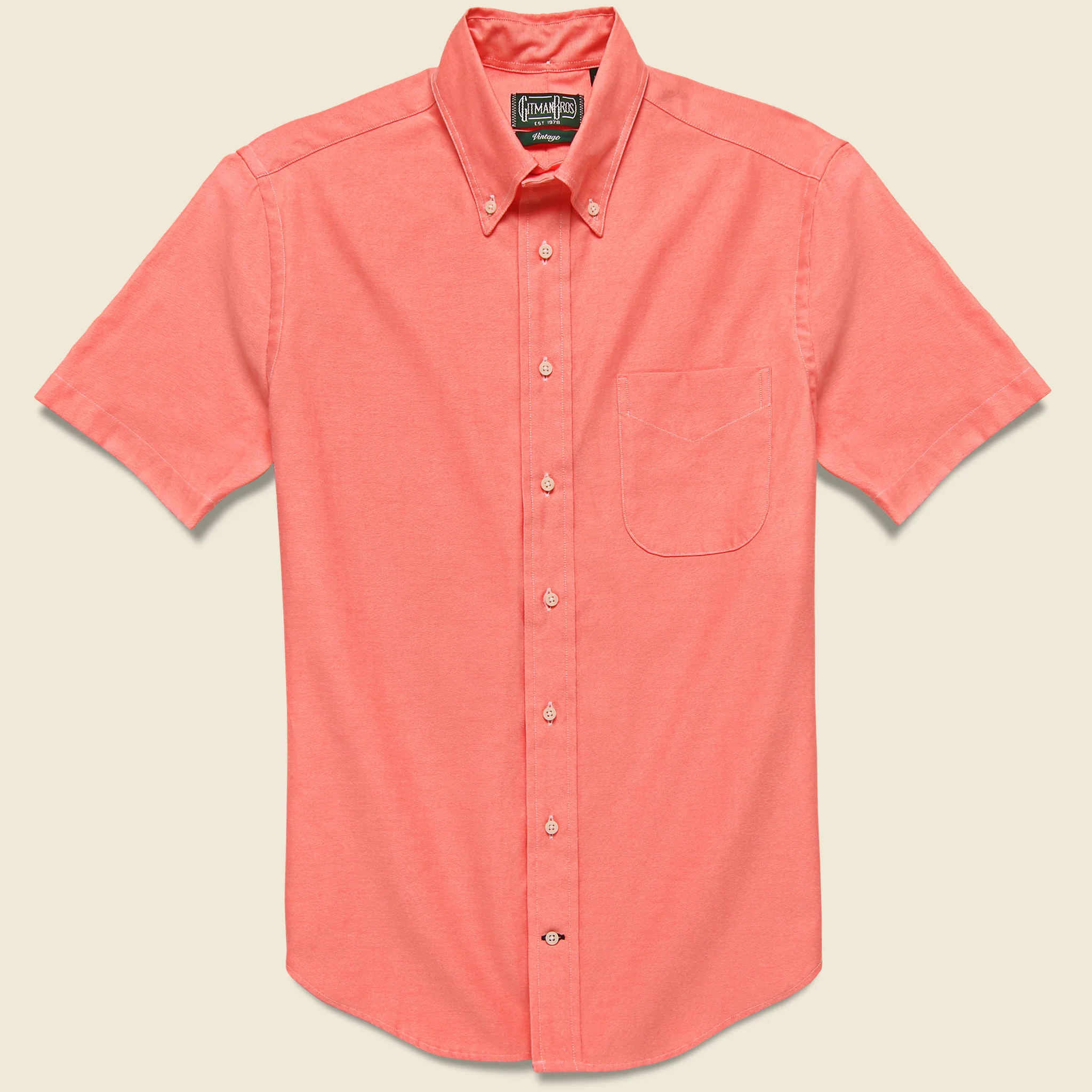 American Neon Oxford Shirt - Pink