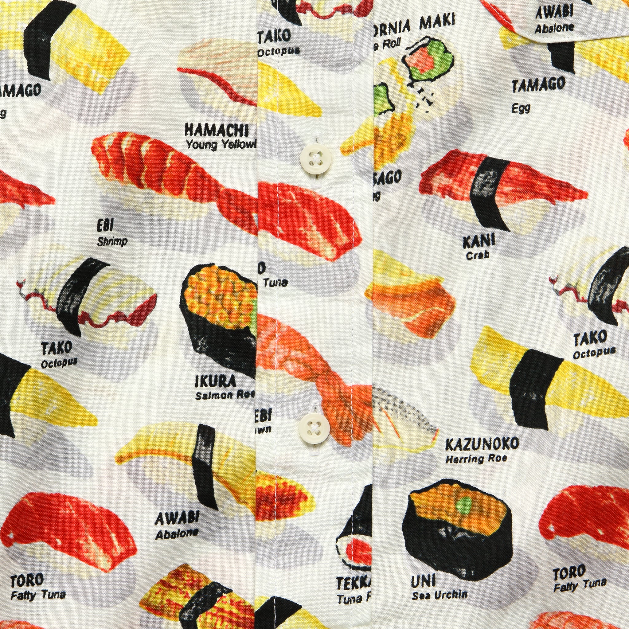 Omakase Sushi Shirt - White - Image 3