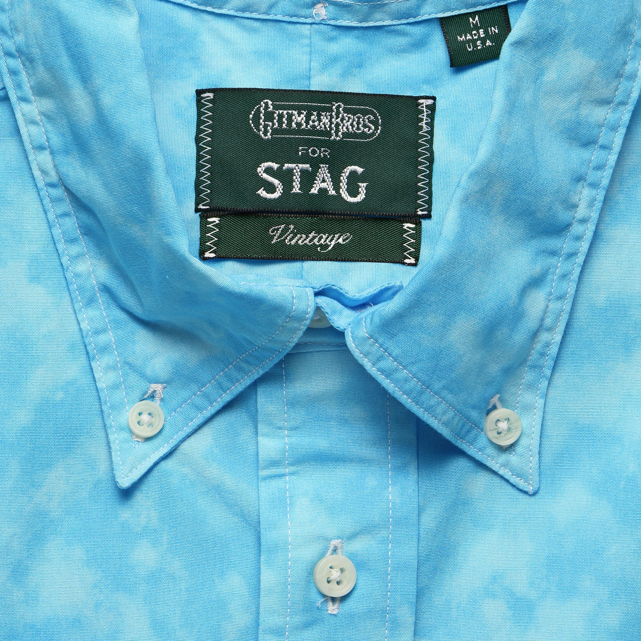 Tie Dye Oxford - Blue - Image 4