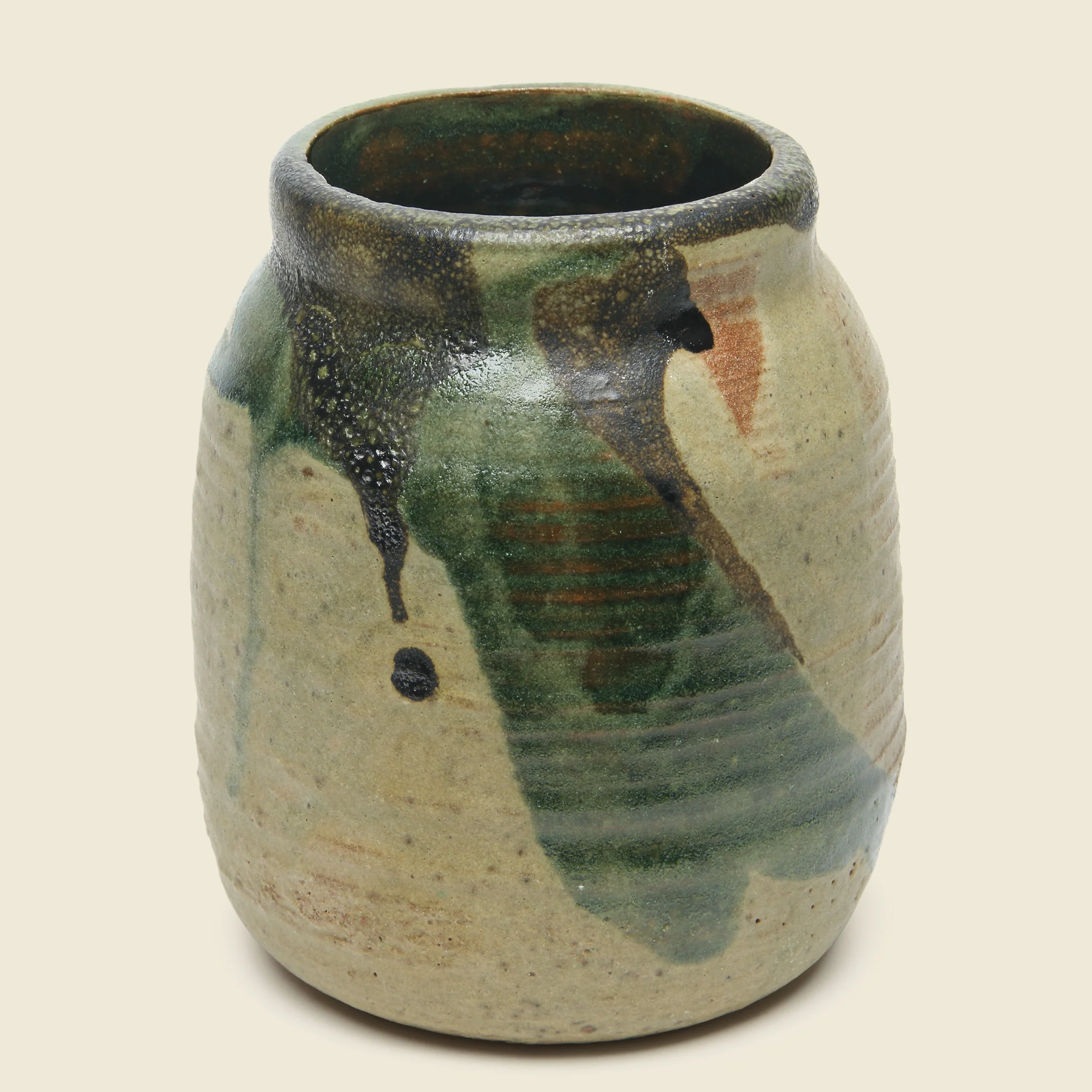 Glazed Studio Pottery Vase
