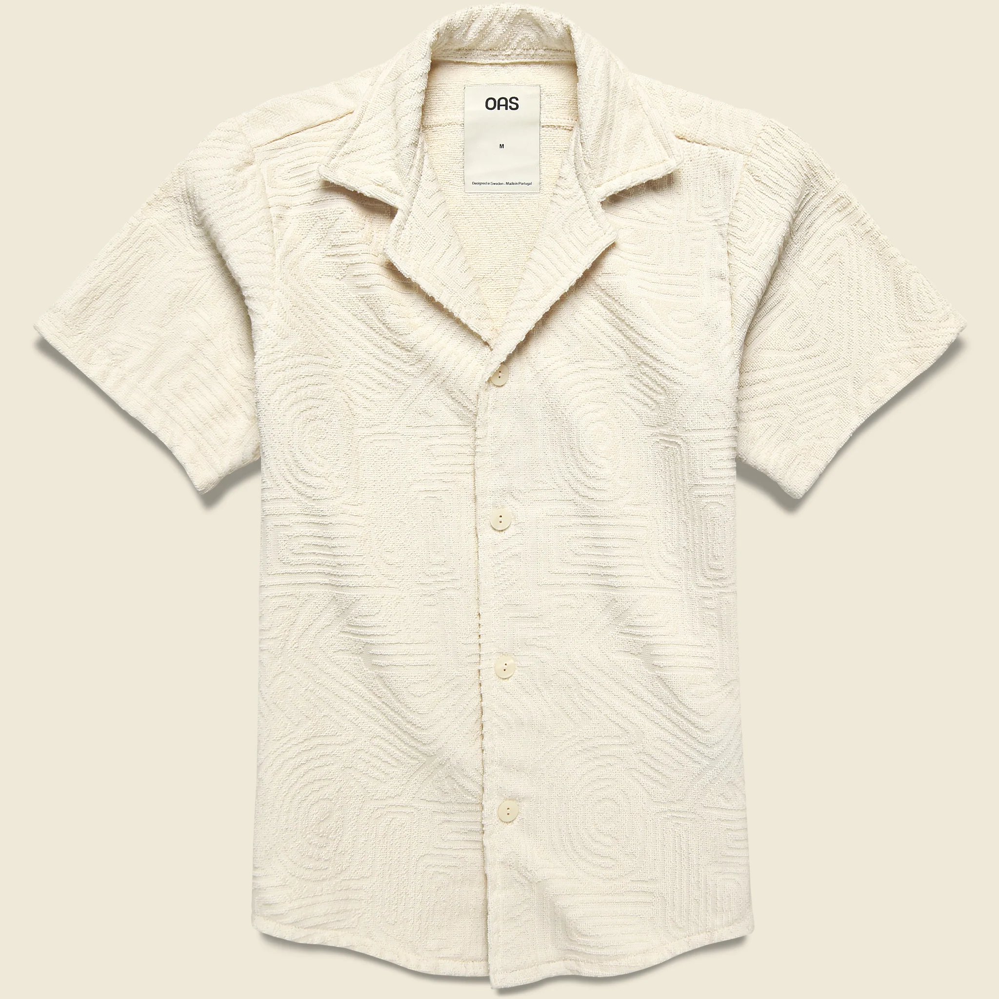 Golconda Terry Shirt - Cream