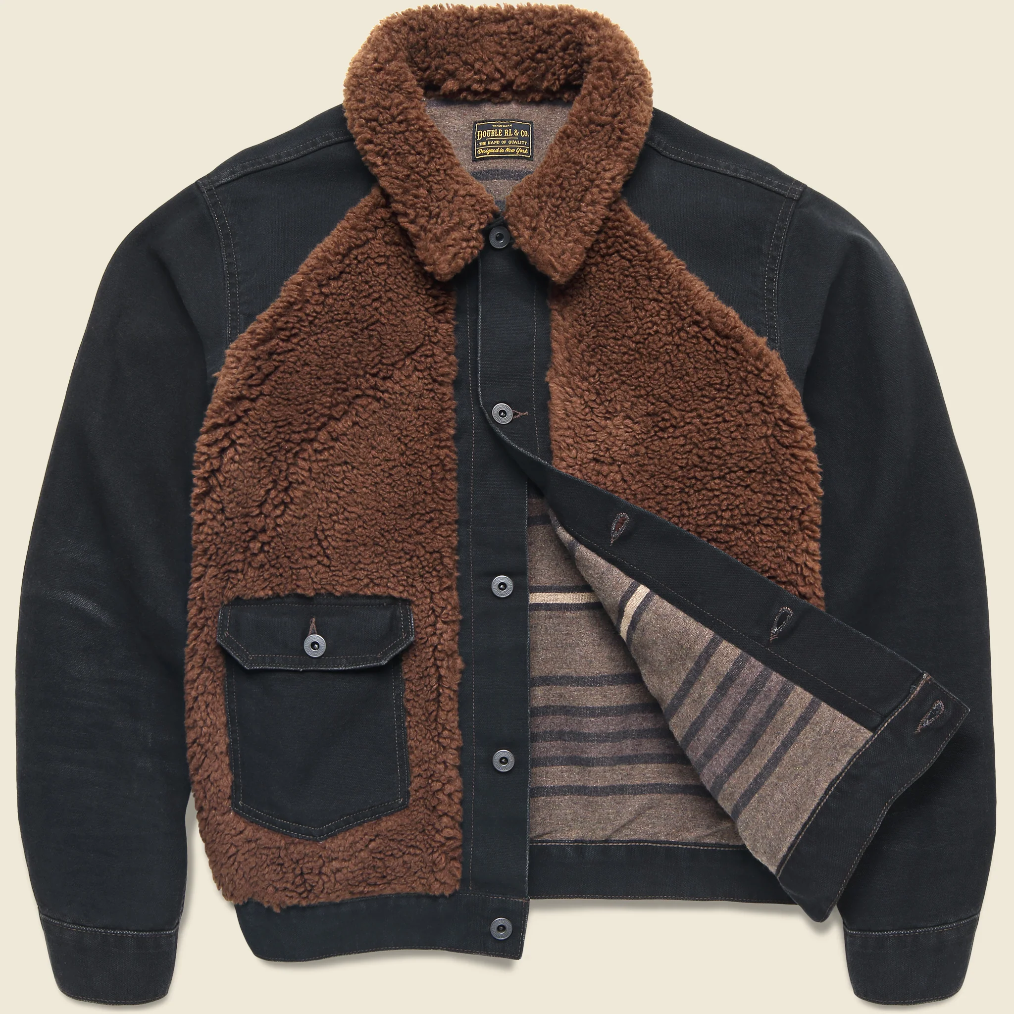 Goodnight Grizzly Moto Jacket - Black - Image 2
