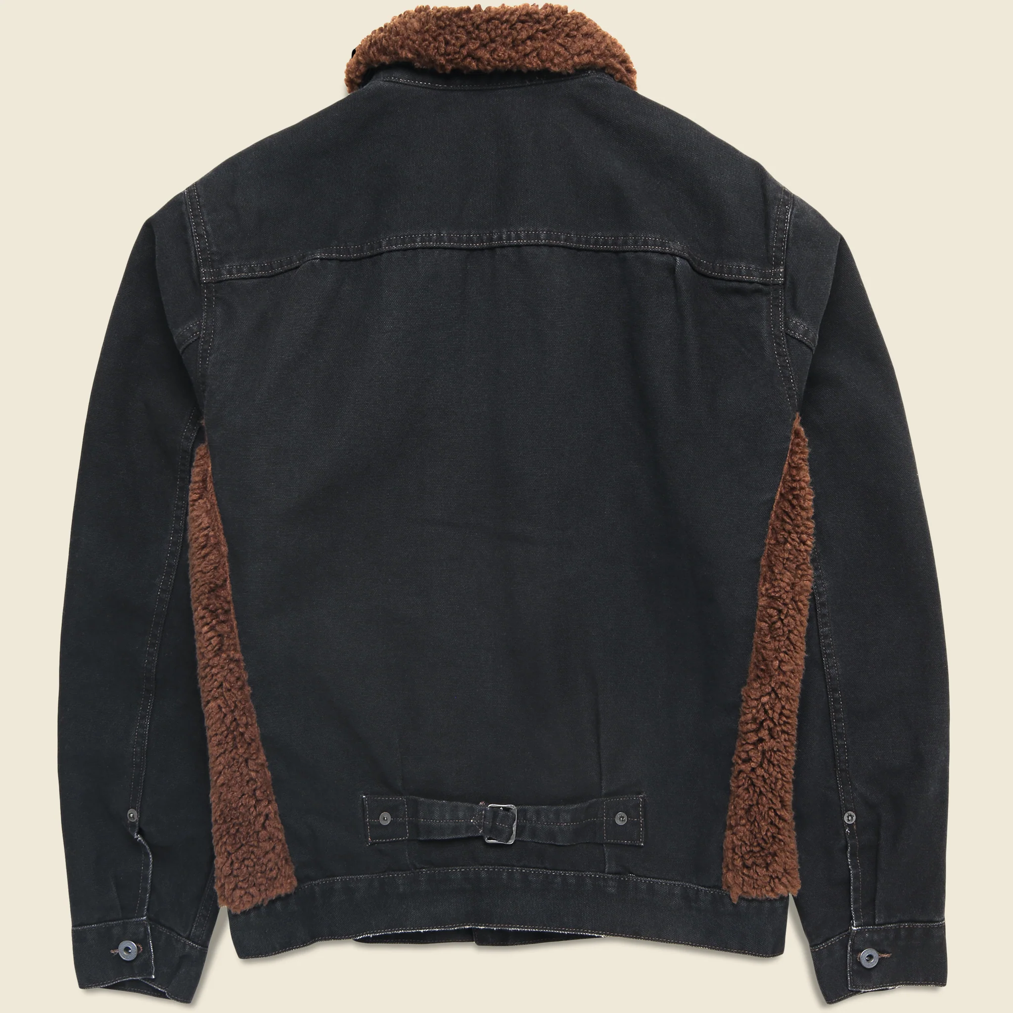 Goodnight Grizzly Moto Jacket - Black - Image 6