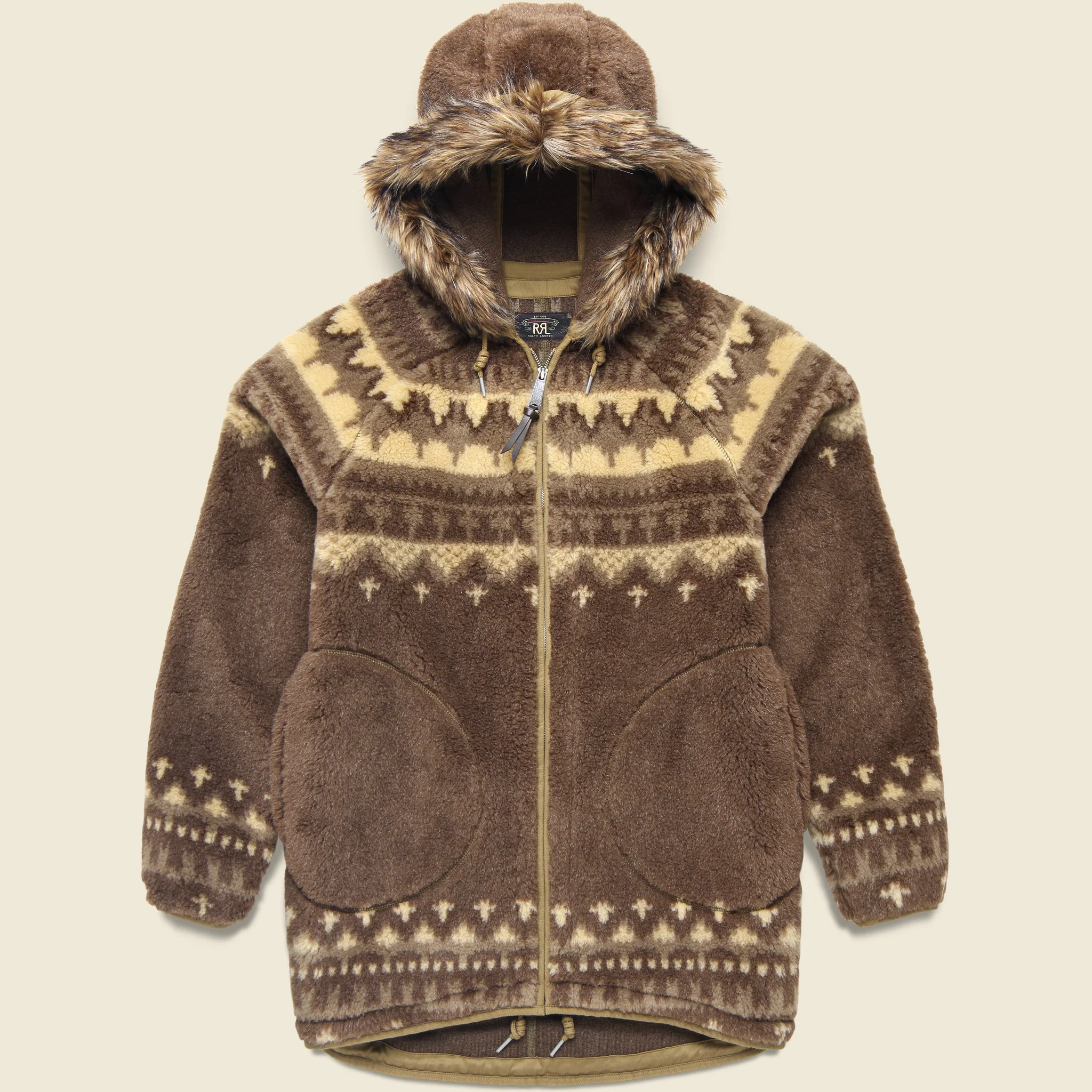 Graham Coat - Brown - Image 2