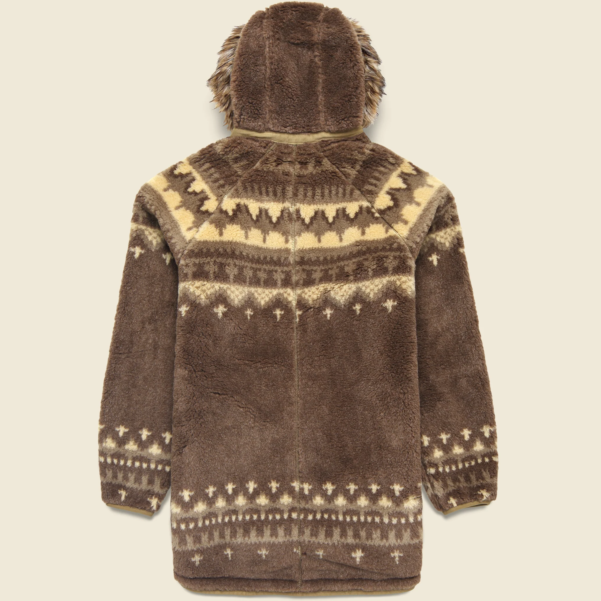 Graham Coat - Brown - Image 3
