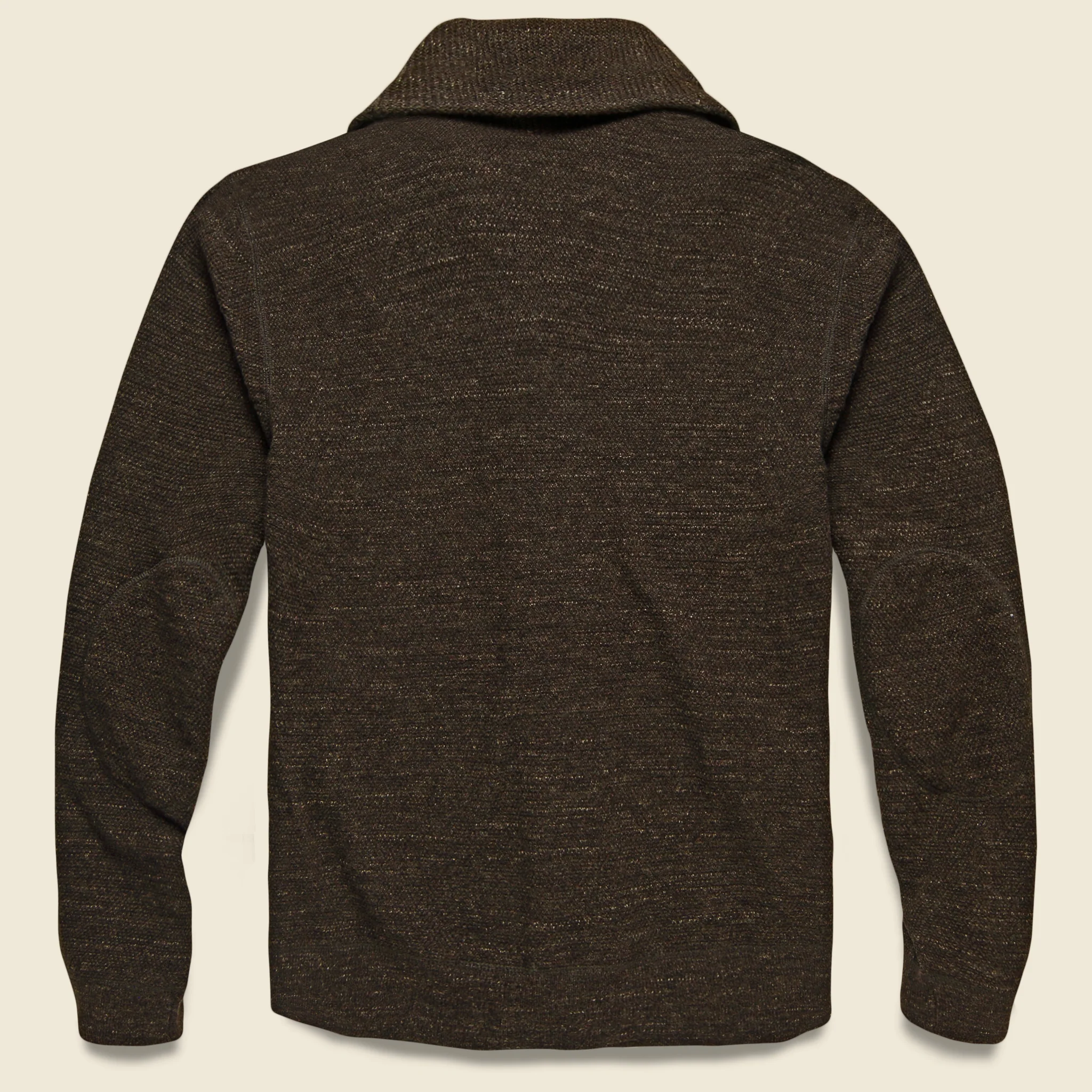 Avalon Shawl Cardigan - Chocolate Marl - Image 2