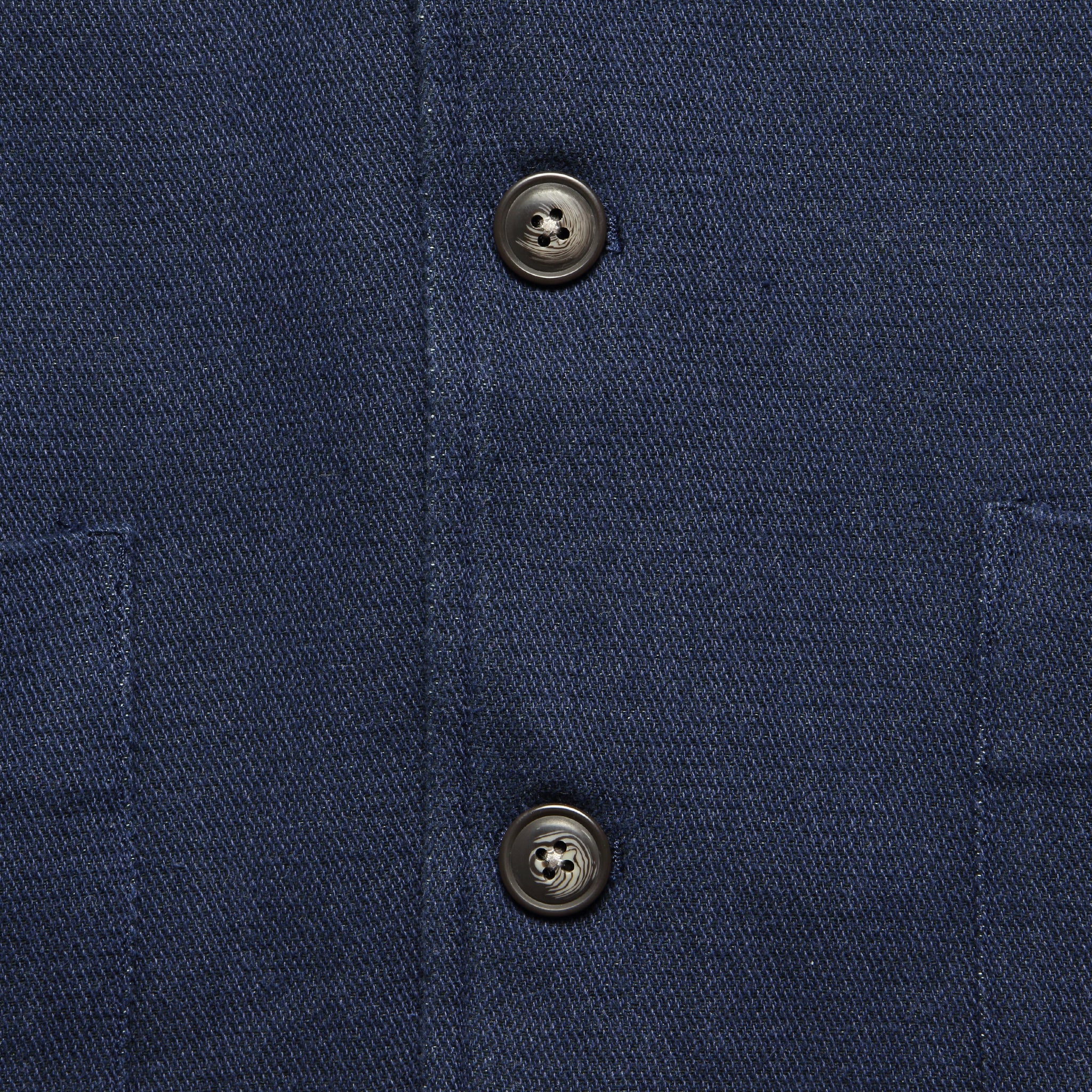 Duncan Dobby Weave Blazer - Navy - Image 4