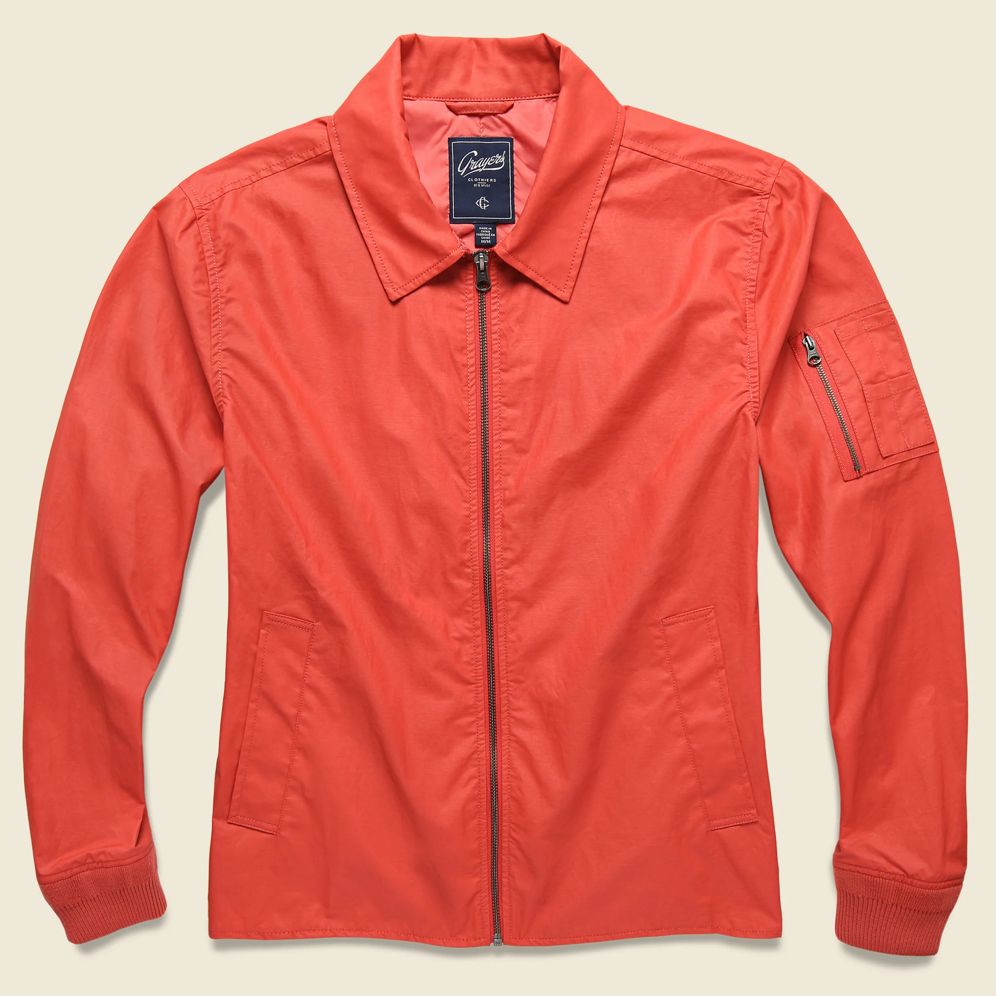 Geneva Windbreaker - Red