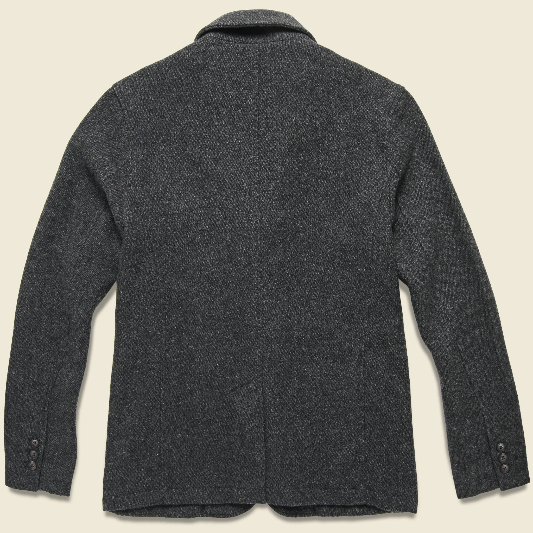 Hutton Wool Twill Sport Coat - Charcoal - Image 2