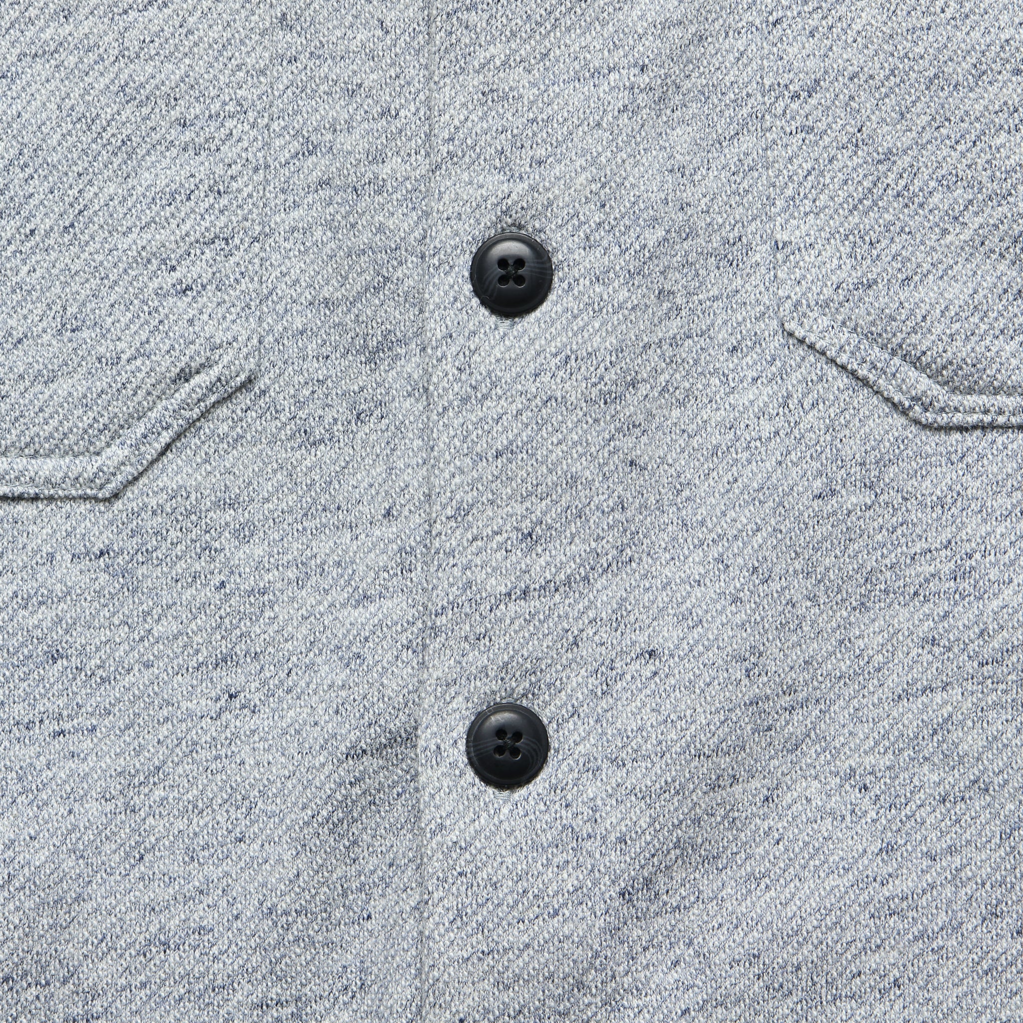 Bayswater Fleece CPO Overshirt - Light Blue Heather - Image 3