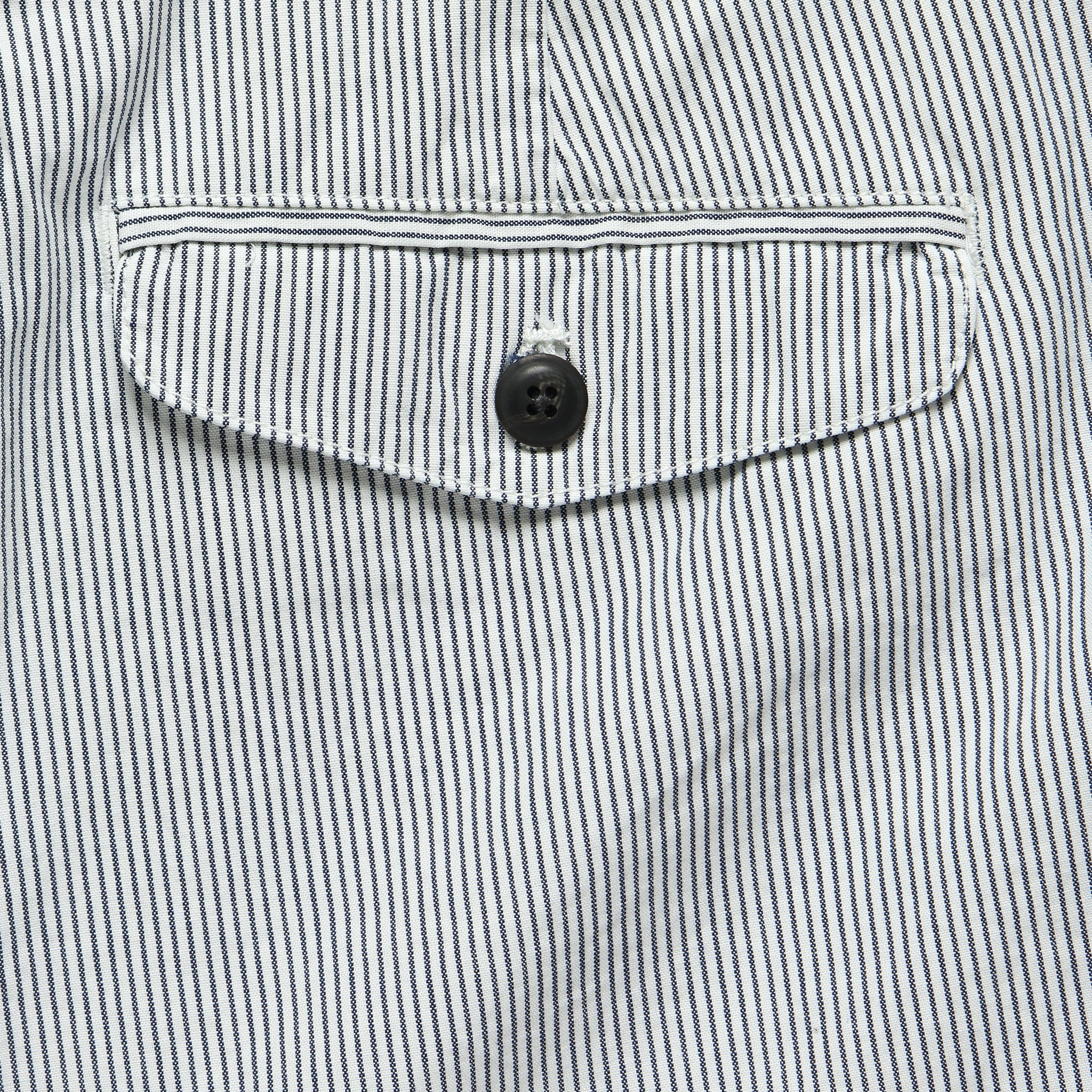 Maidstone Ticking Stripe Short - Navy/White - Image 3