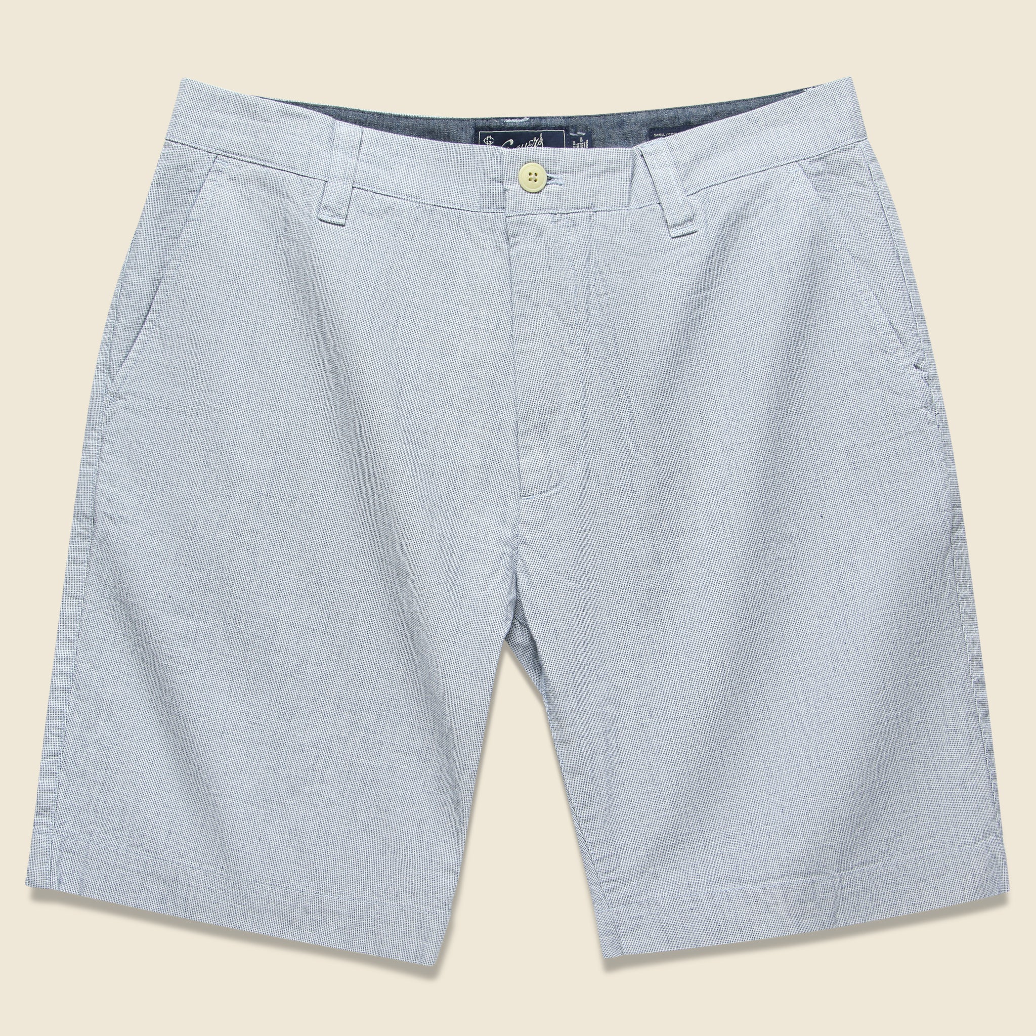 Maidstone Yarn Dyed Canvas Short - Blue