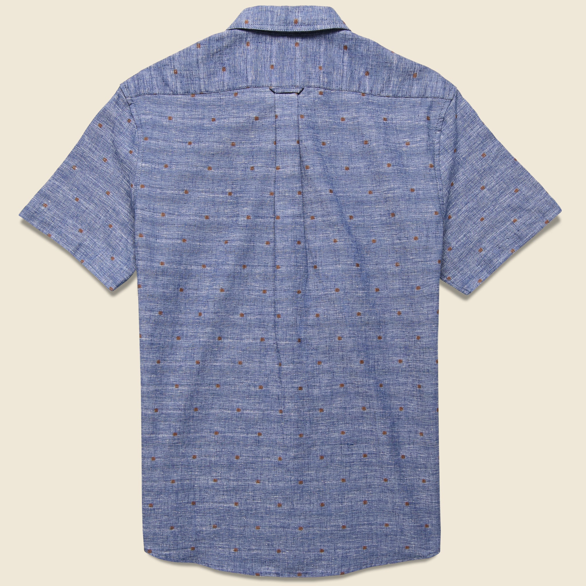 Avington Slub Shirt - Chambray Blue - Image 2