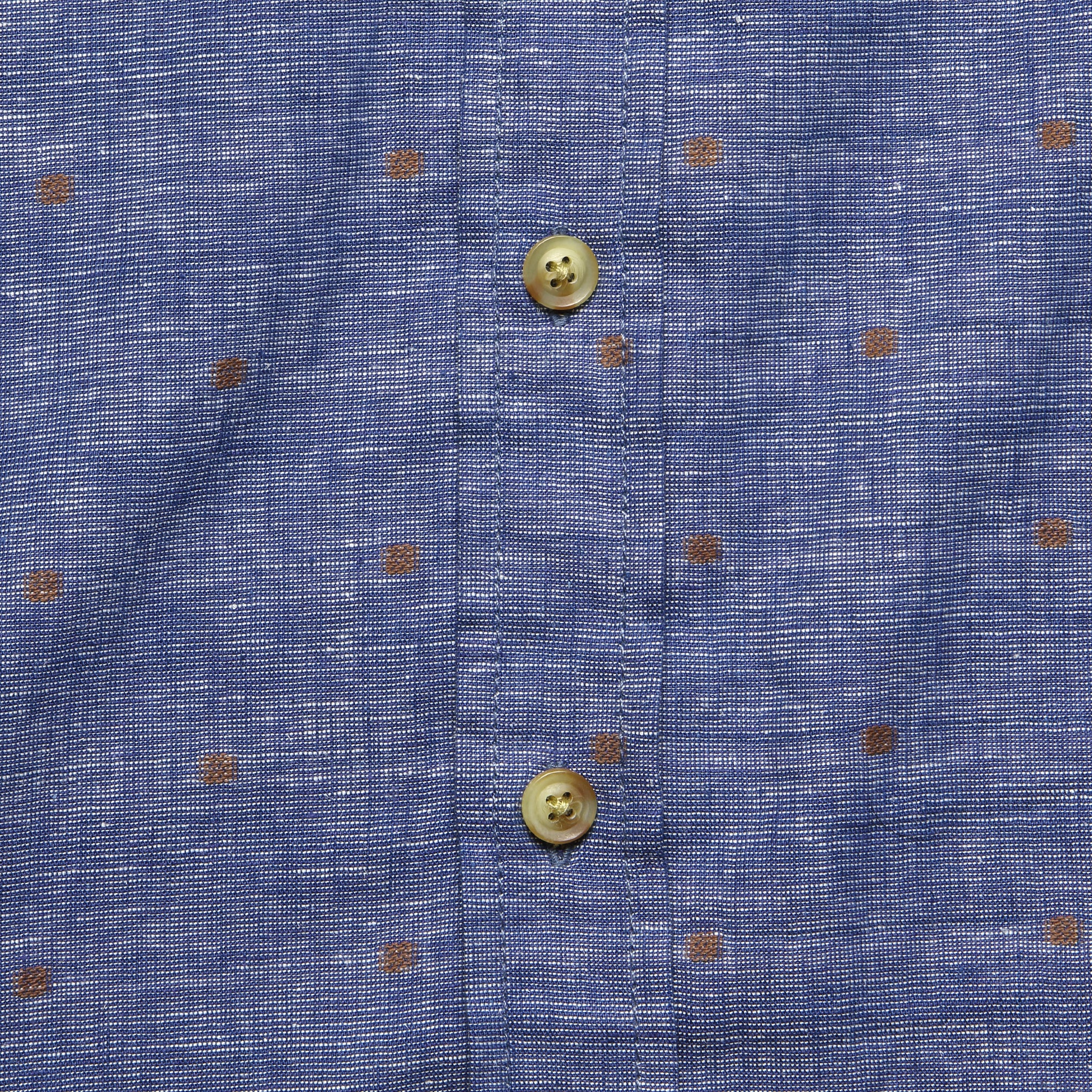 Avington Slub Shirt - Chambray Blue - Image 3