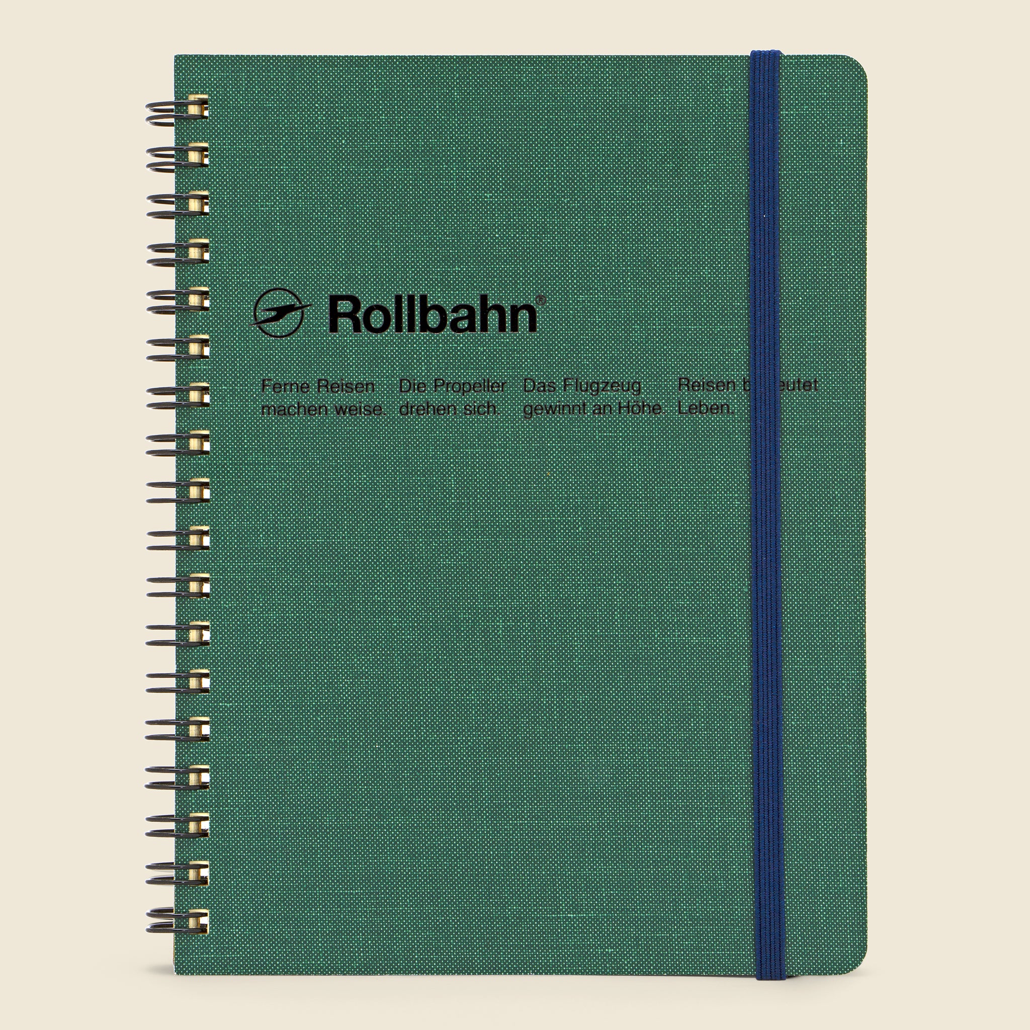 Rollbahn Spiral Notebook - Green