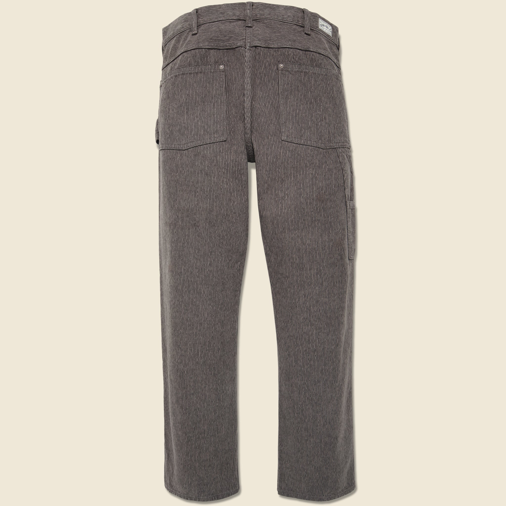 Hamilton Carpenter Pant - Black Stripe - Image 2