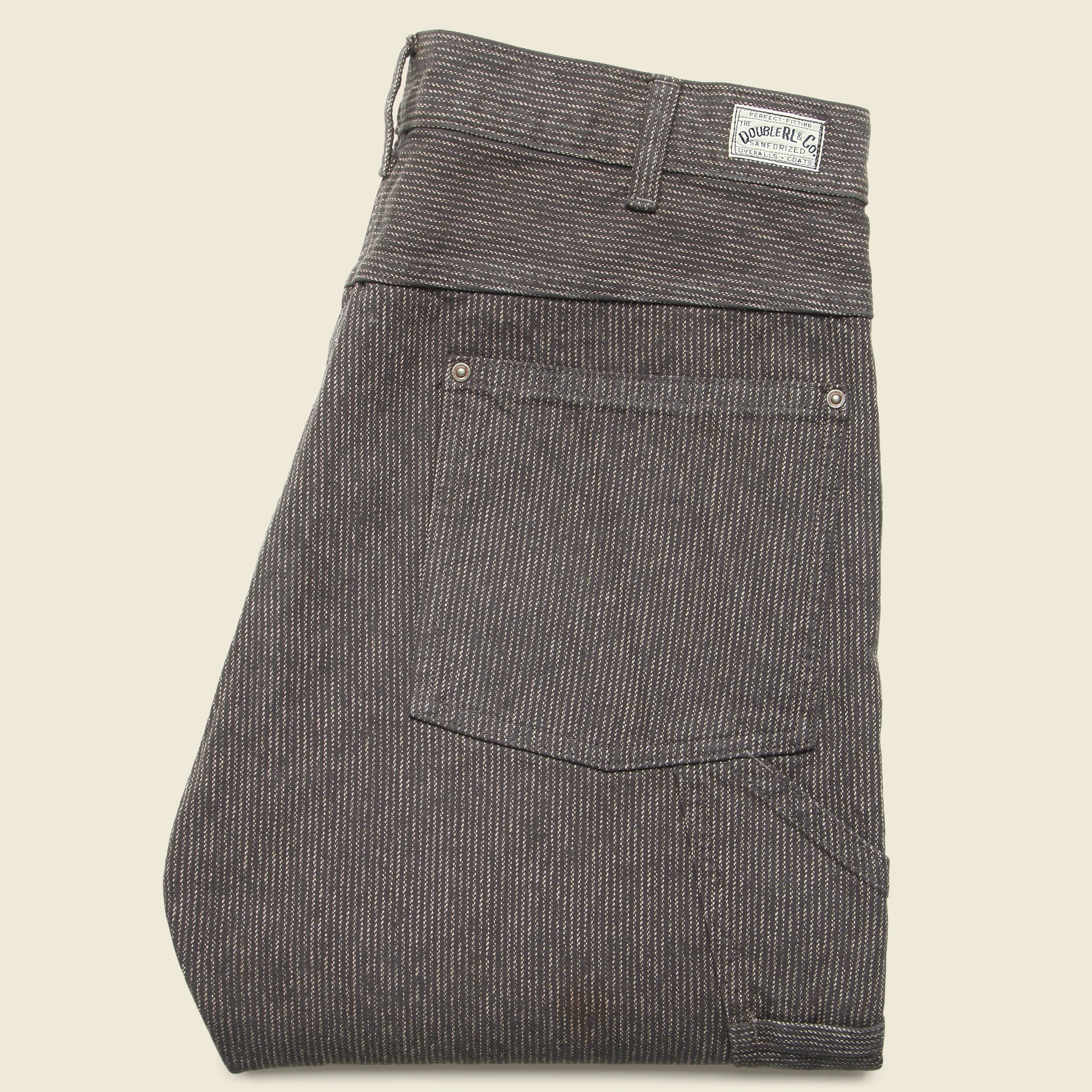 Hamilton Carpenter Pant - Black Stripe - Image 3