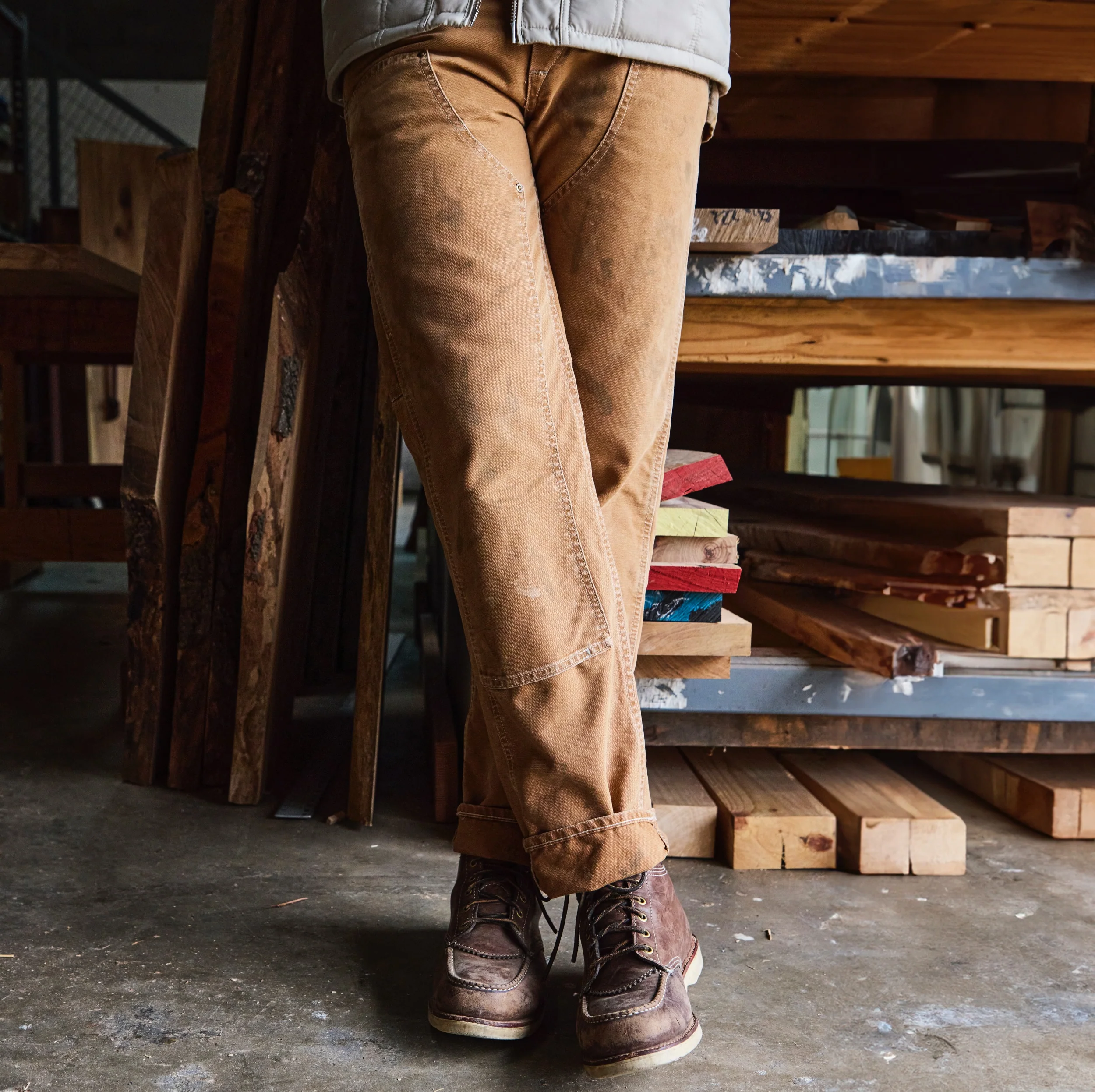 Hamilton Carpenter Pant - Khaki - Image 3