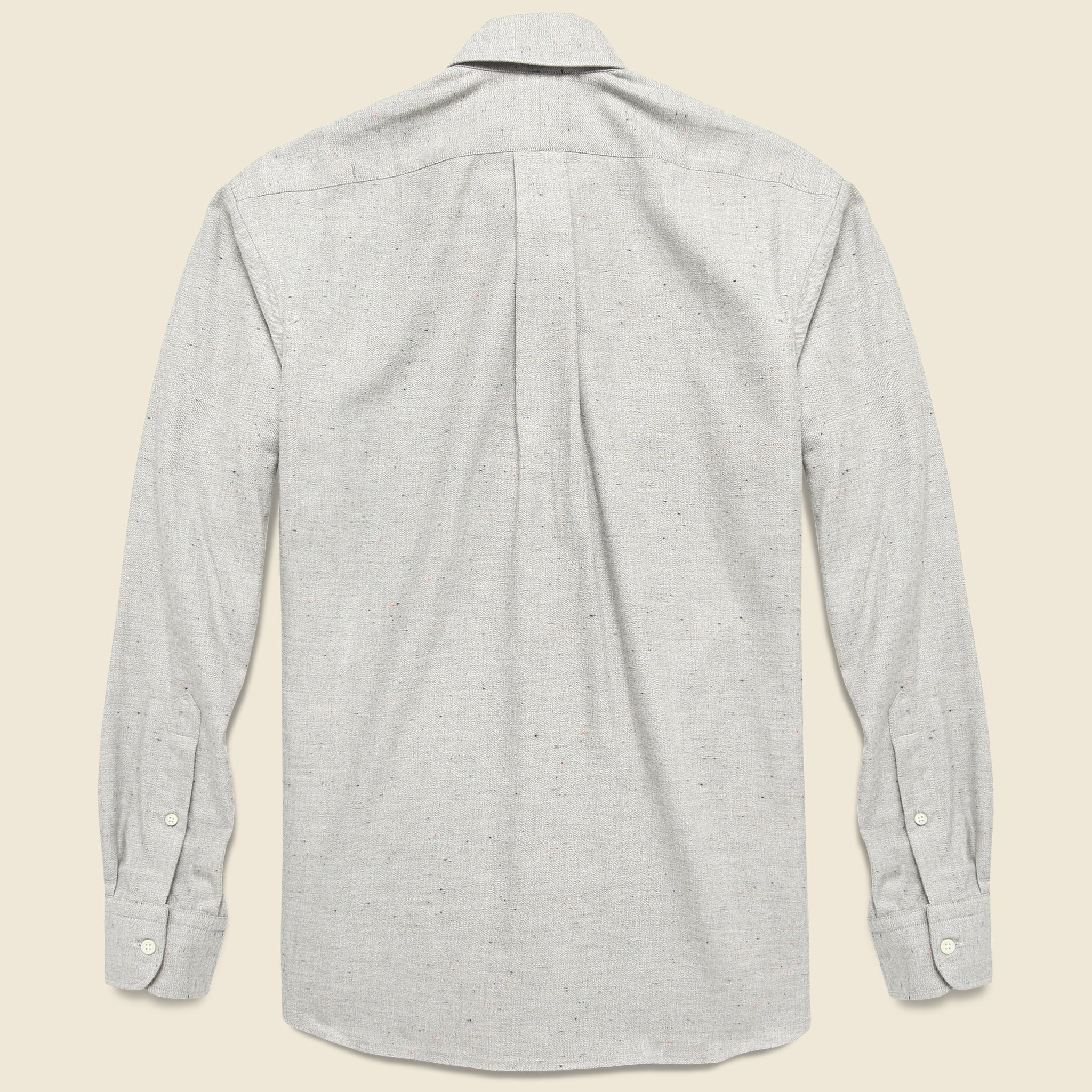 Donegal Twill Shirt - Grey - Image 2