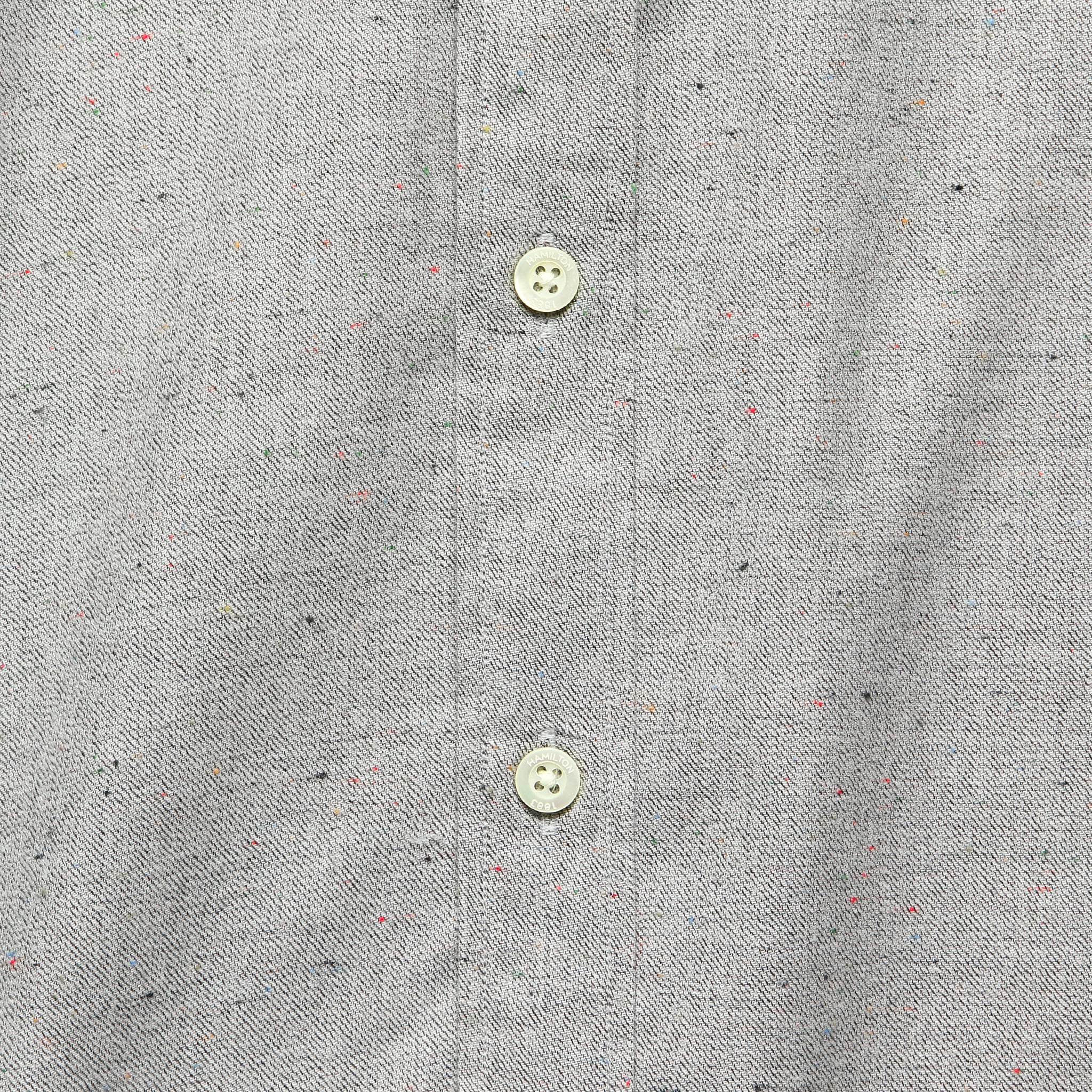 Donegal Twill Shirt - Grey - Image 3