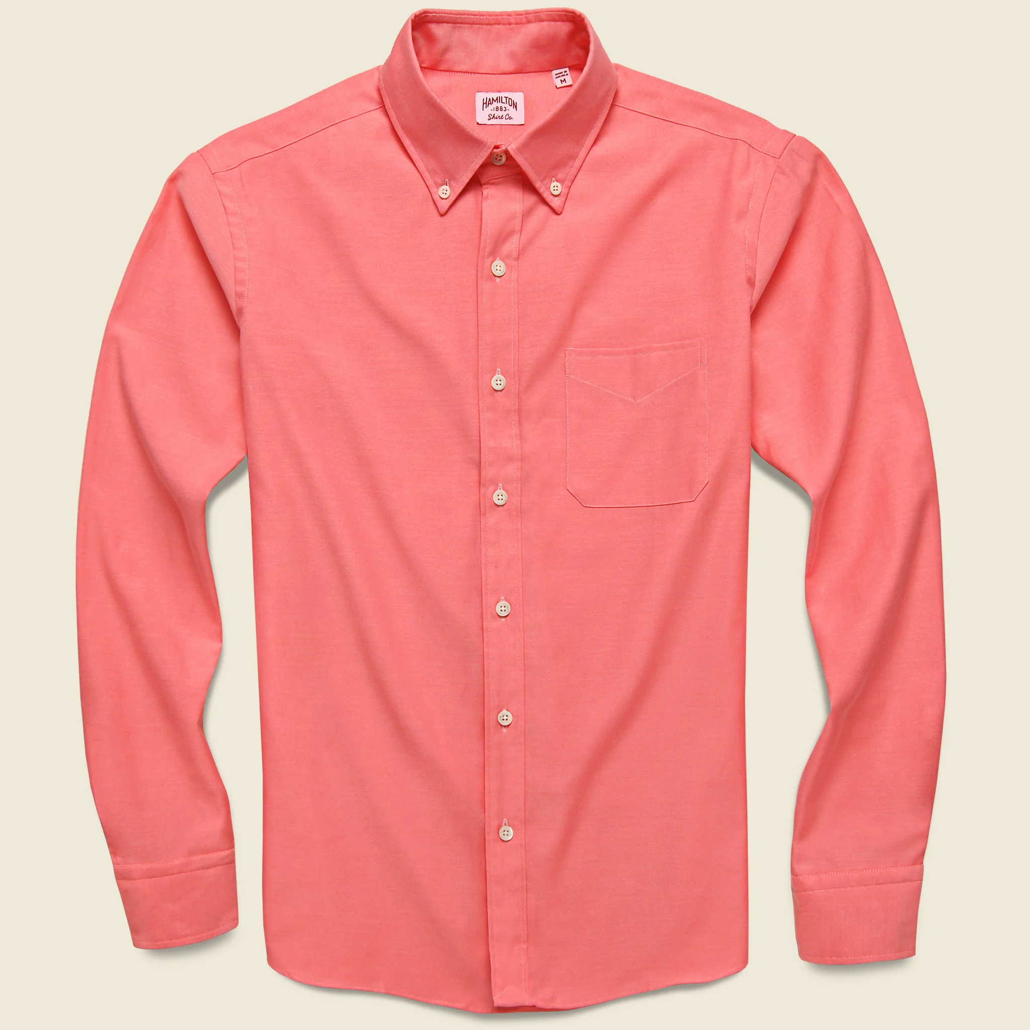 Neon Oxford Shirt - Pink