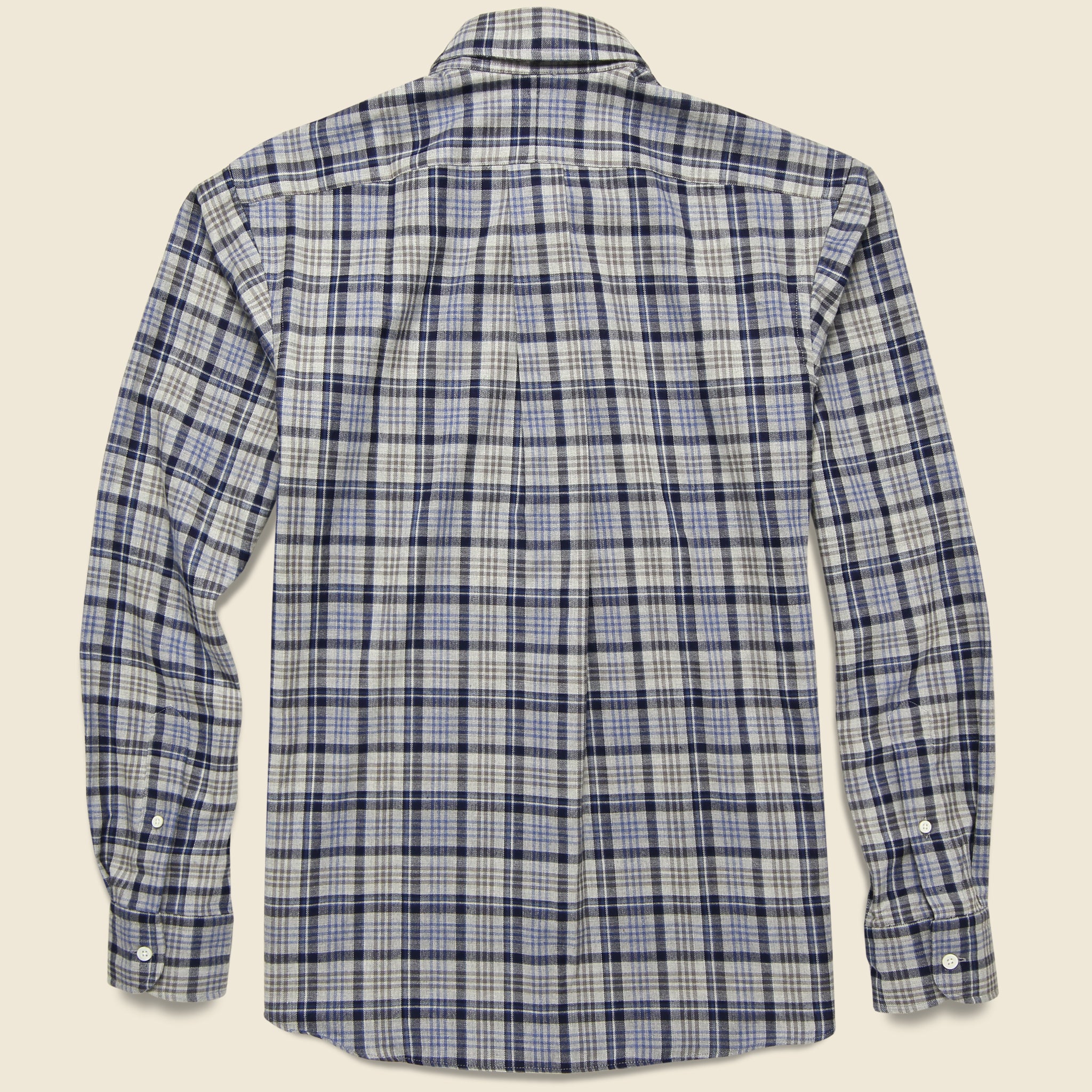 Plaid Flannel - Navy/Grey - Image 2