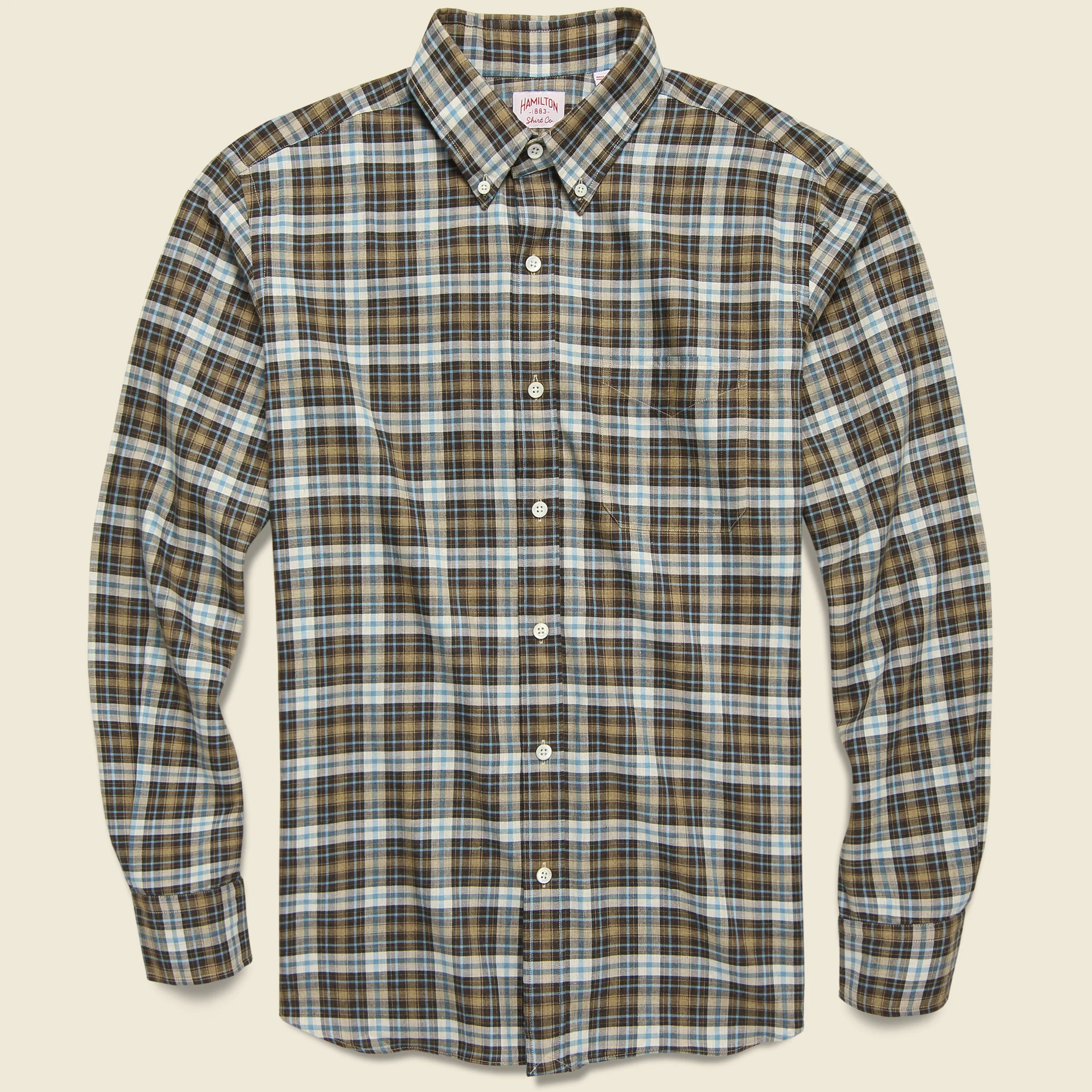 Plaid Flannel - Brown