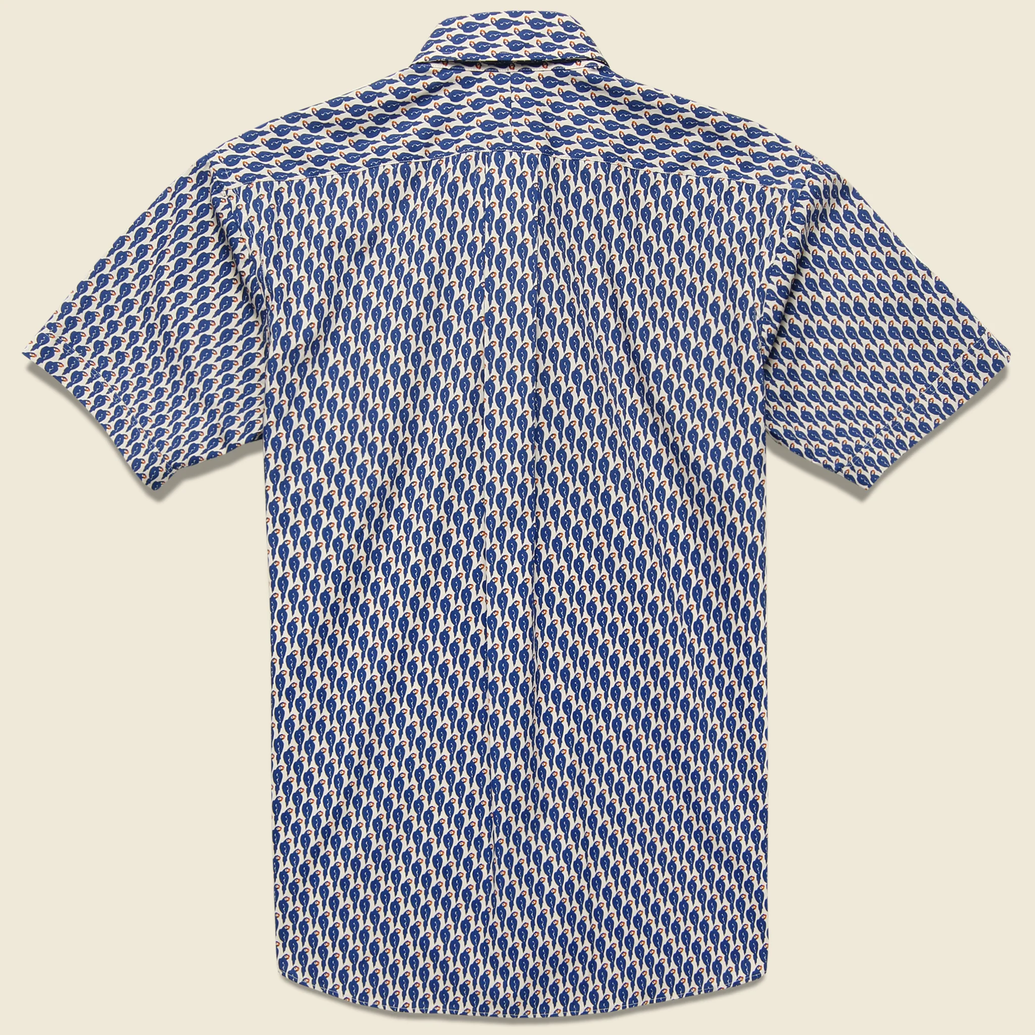 Hamilton - S/S Parrot Print Shirt, SS19 - Image 2