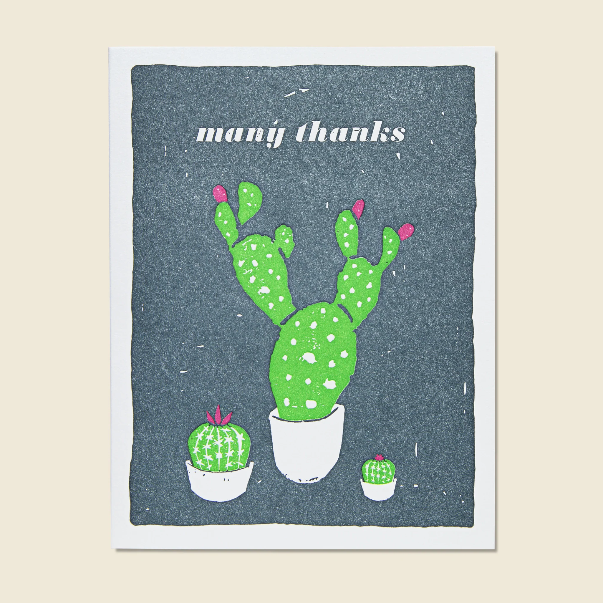 Many Thanks Cacti Card