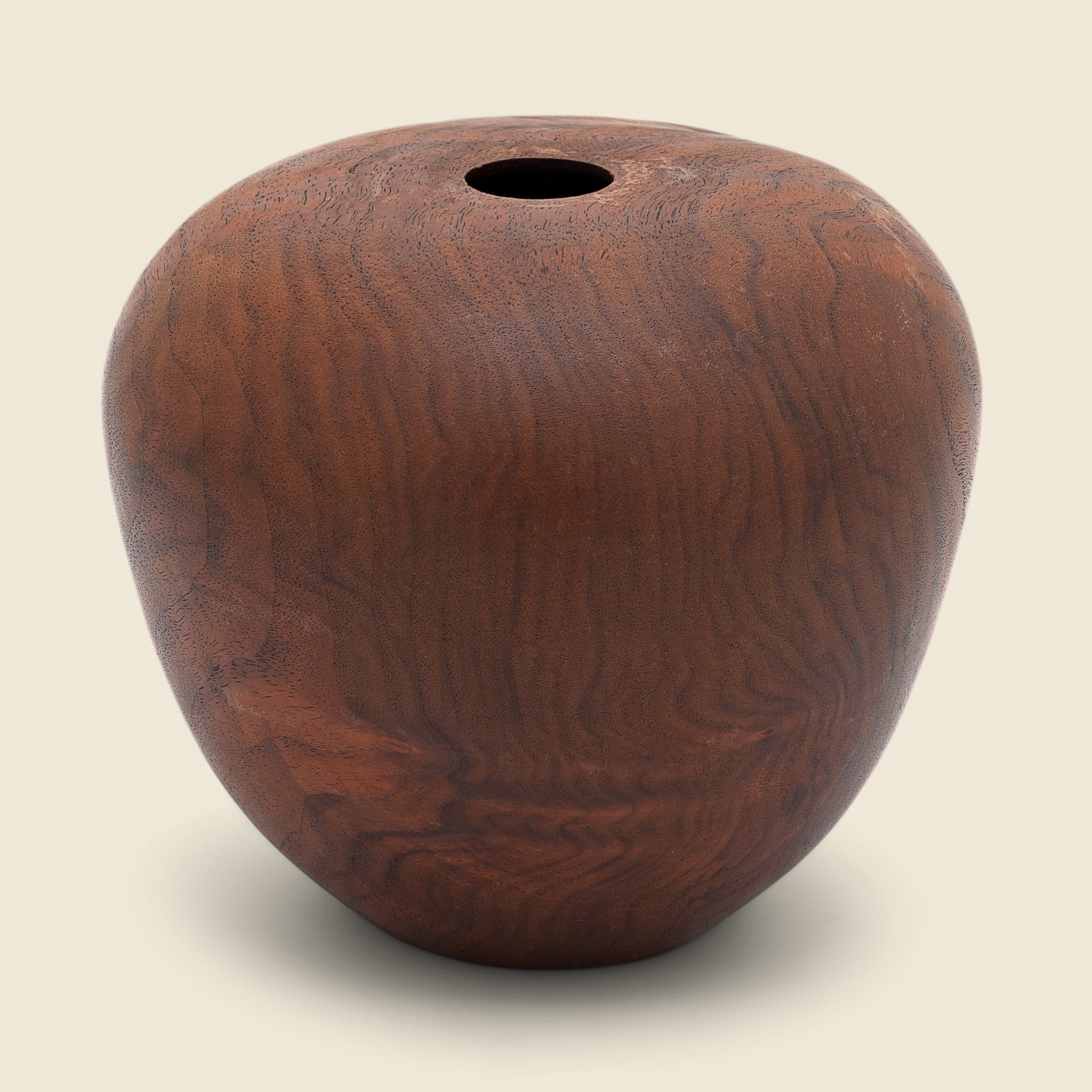 Hand-turned Walnut Vase