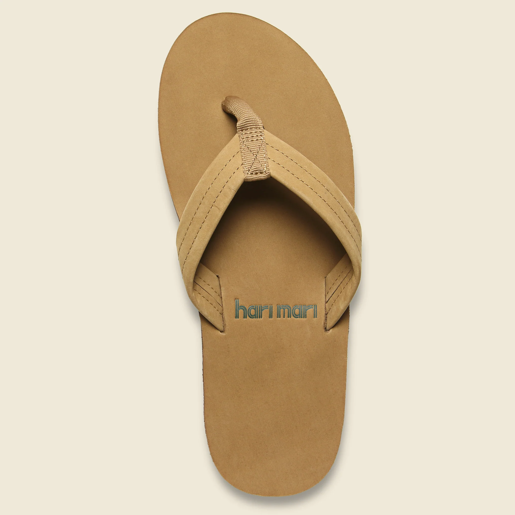 Fields Flip Flop - Tan/Green - Image 2