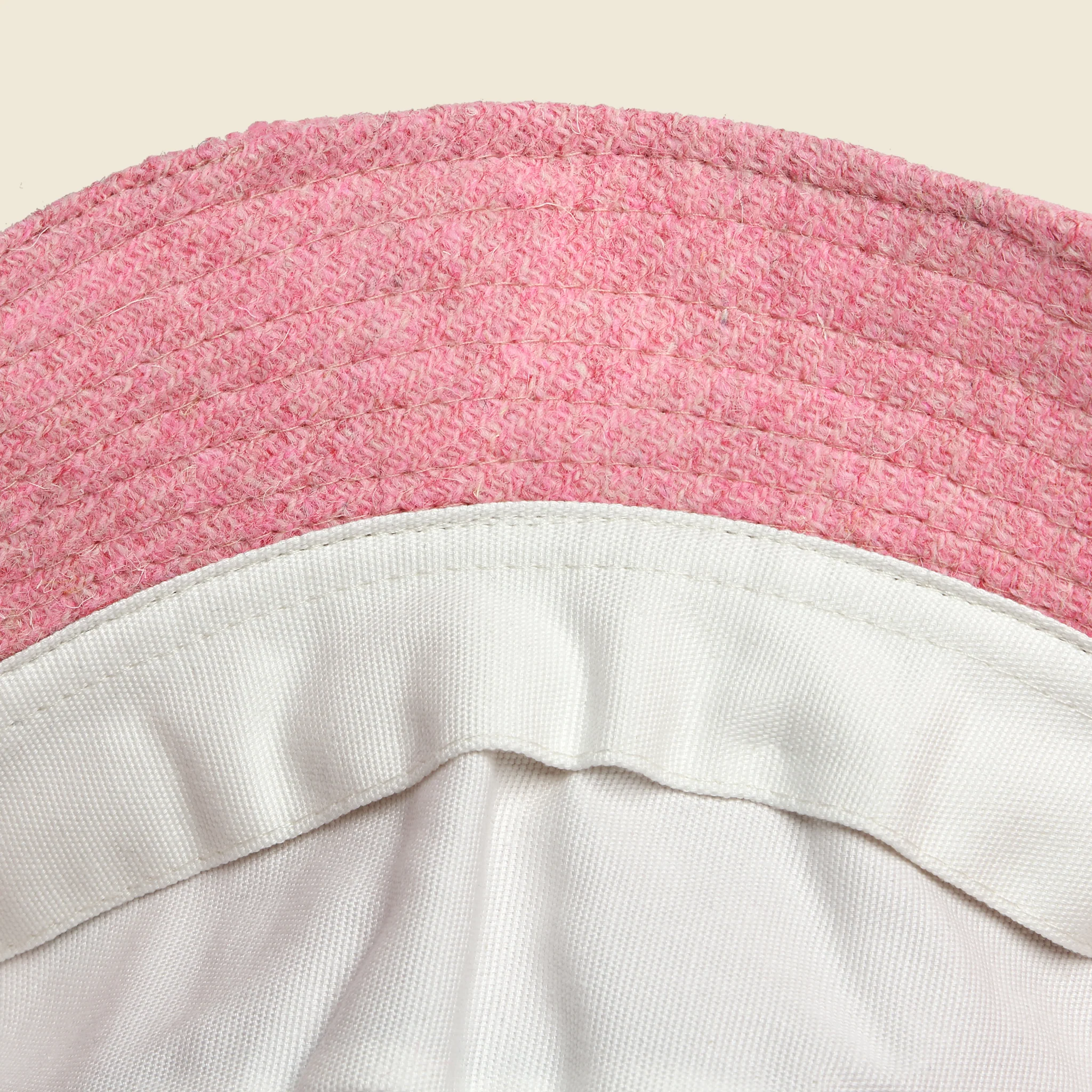 Harris Tweed Bucket Hat - Pink - Image 2