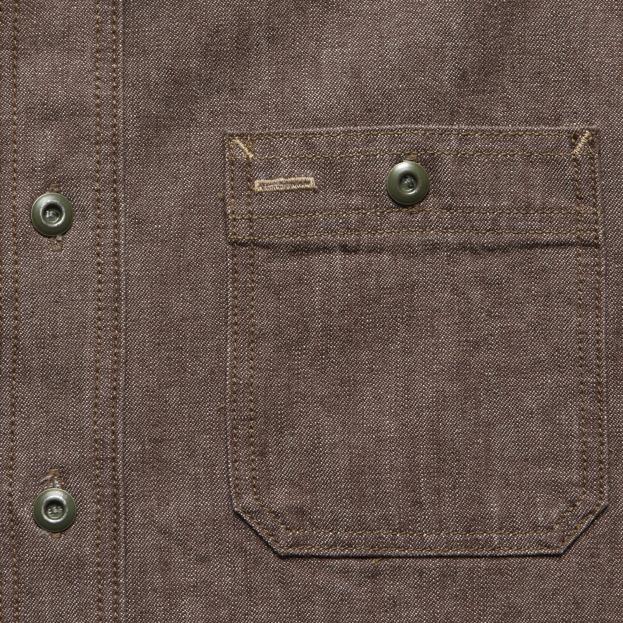 Harvest Workshirt - Brown - Image 4
