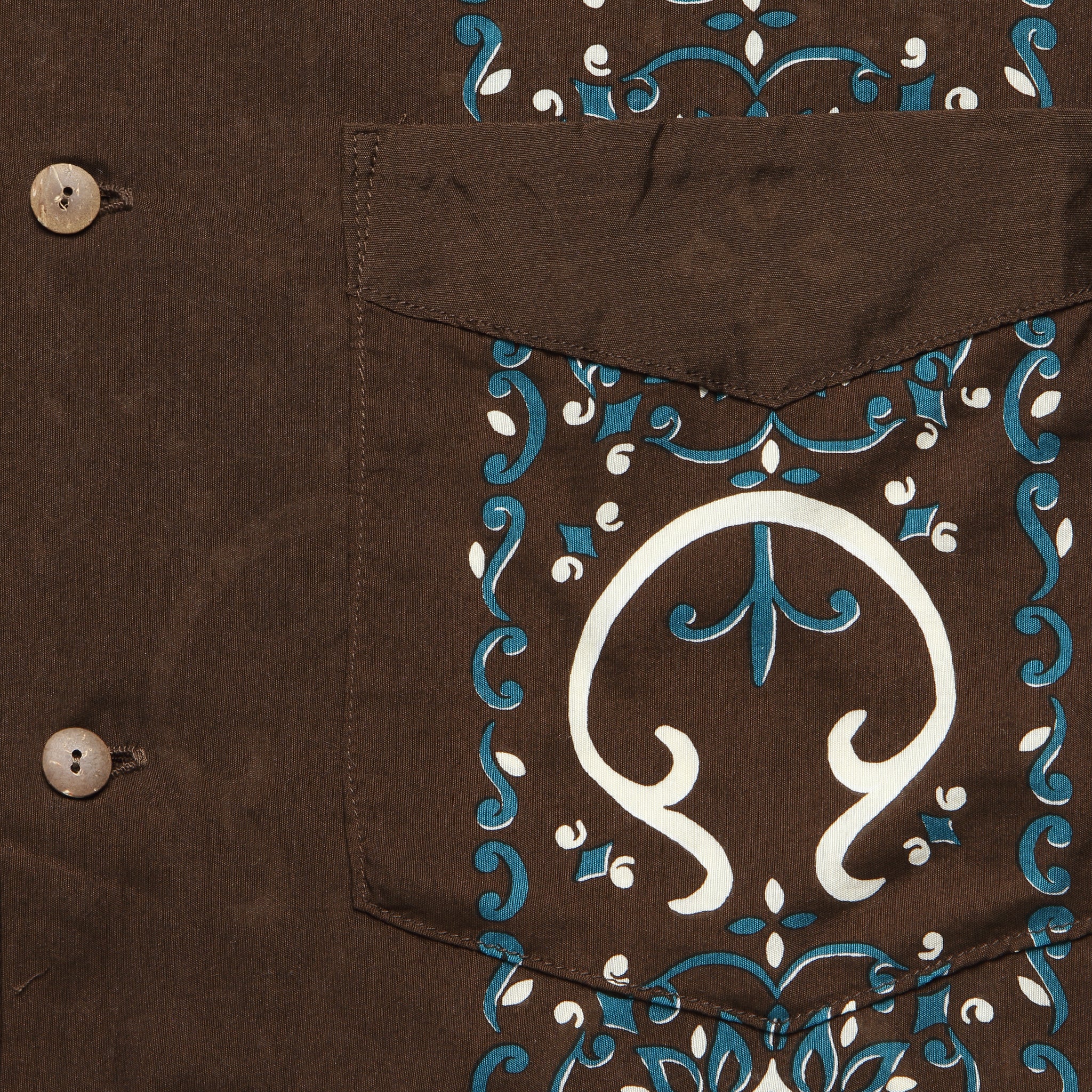 Havananaja Silk Rayon Cuba Shirt - Brown - Image 3