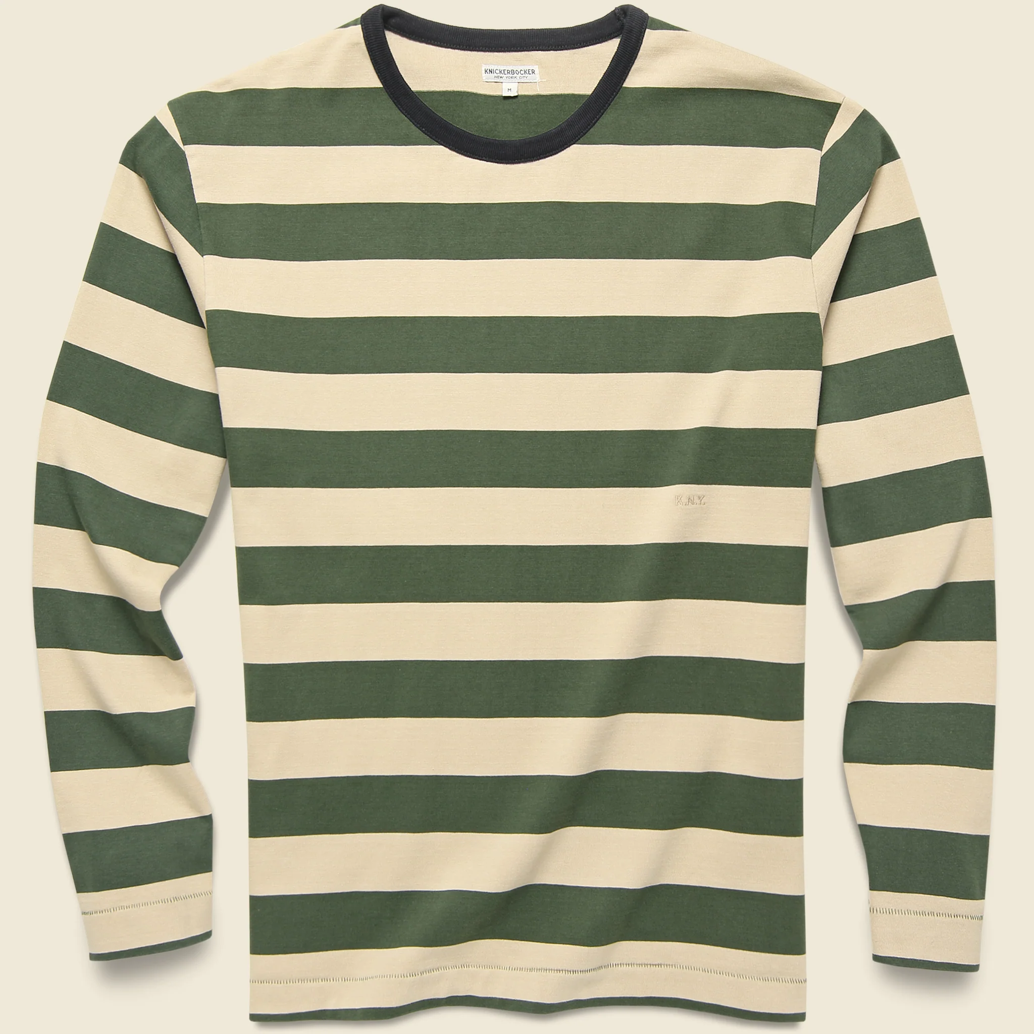 Heavyweight Mojave Tee - Tan/Green
