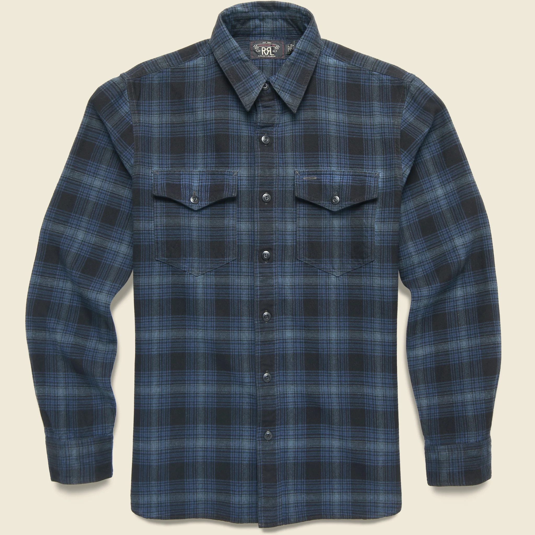 Herc CPO Workshirt - Blue/Black
