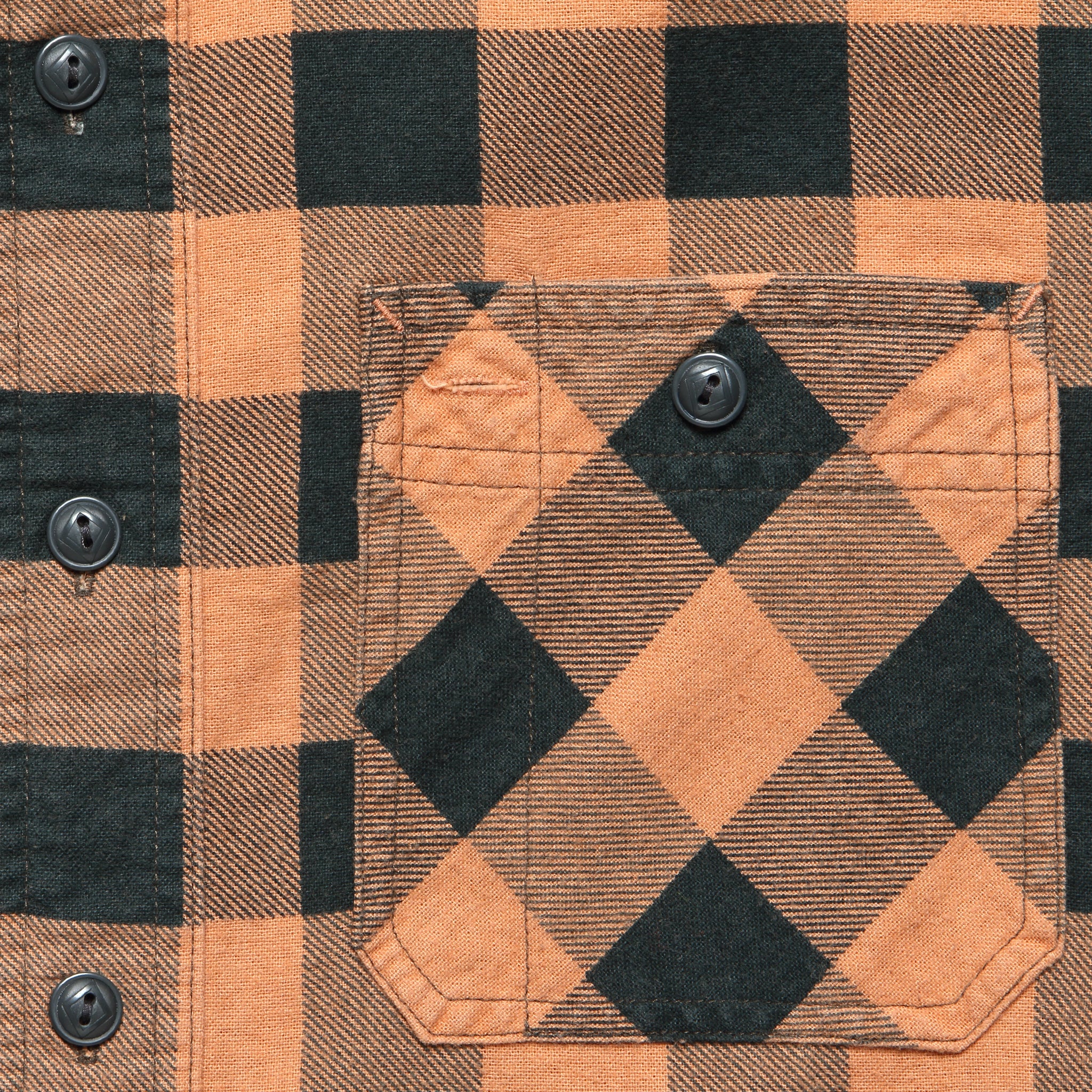 Hercules Workshirt - Coral/Black - Image 3