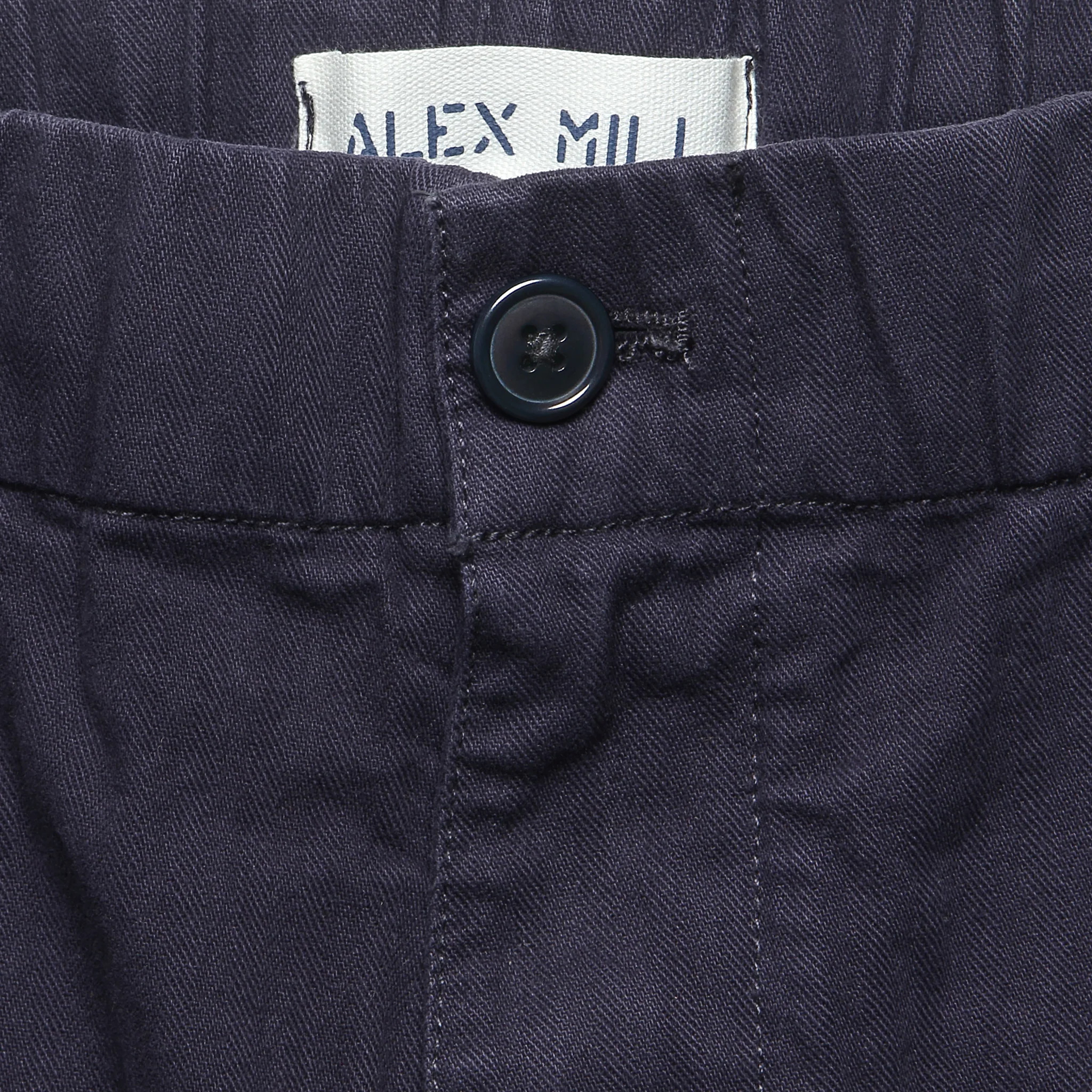 7" Herringbone Pull-On Shorts - Navy - Image 4