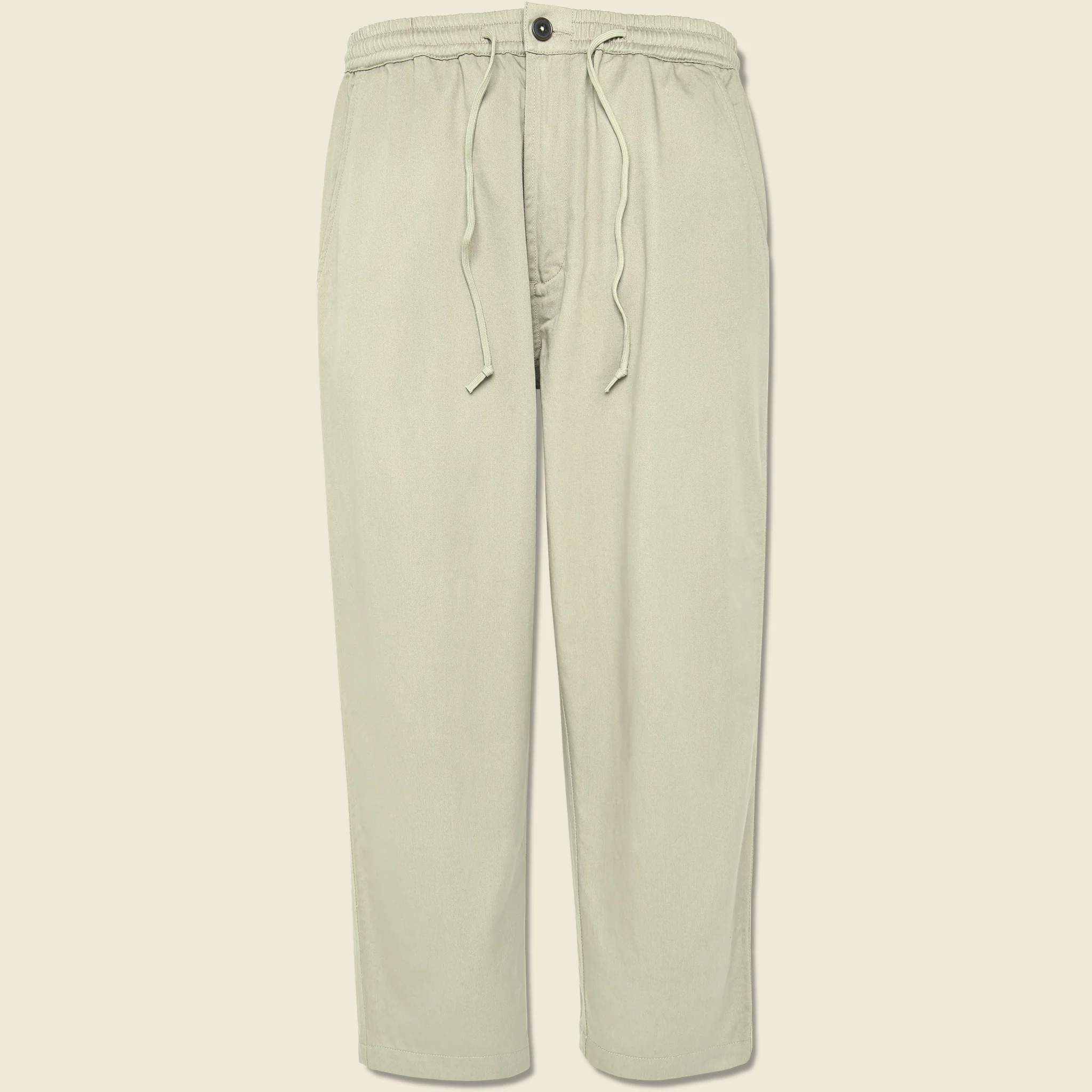 Hi-Water Trouser - Stone Twill