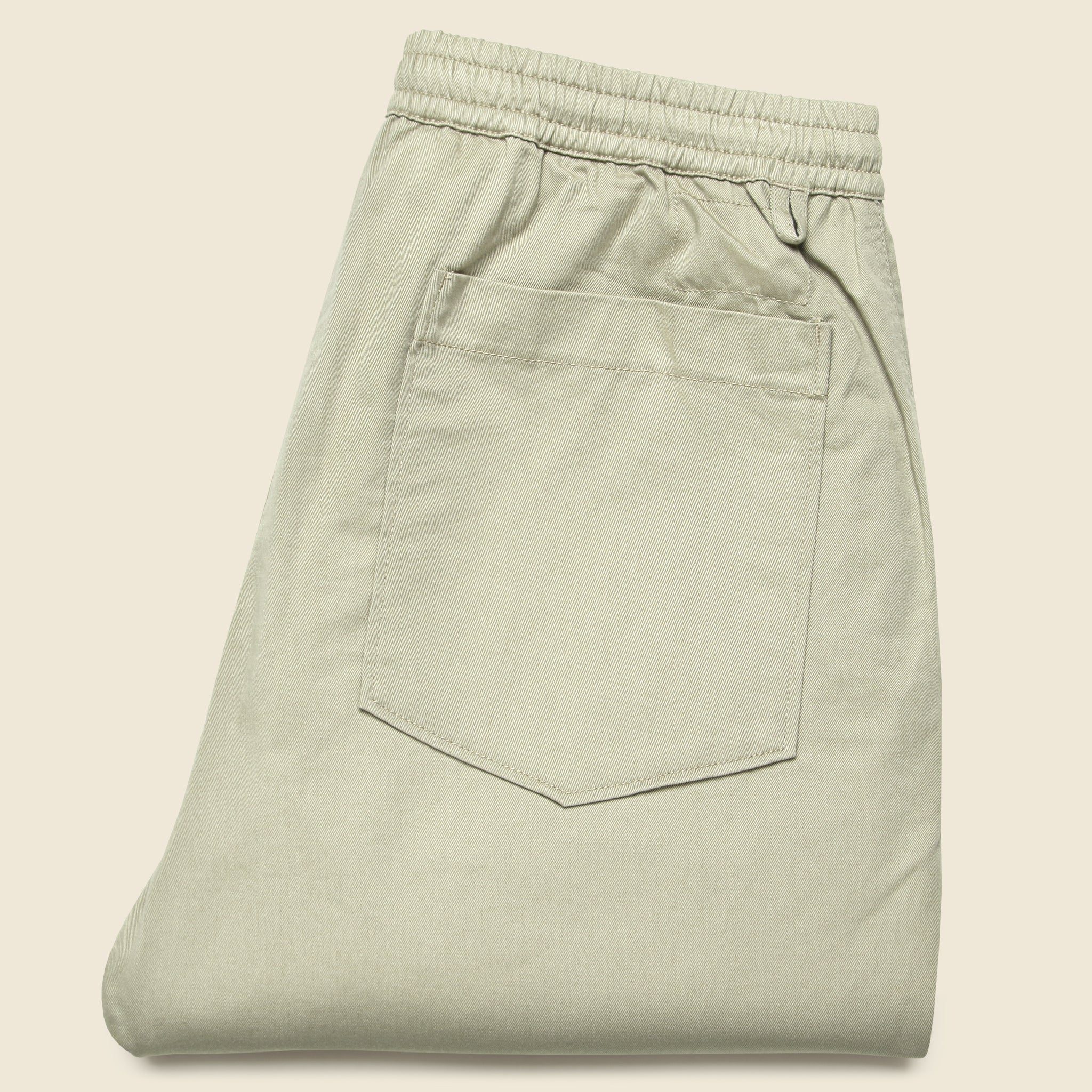Hi-Water Trouser - Stone Twill - Image 3