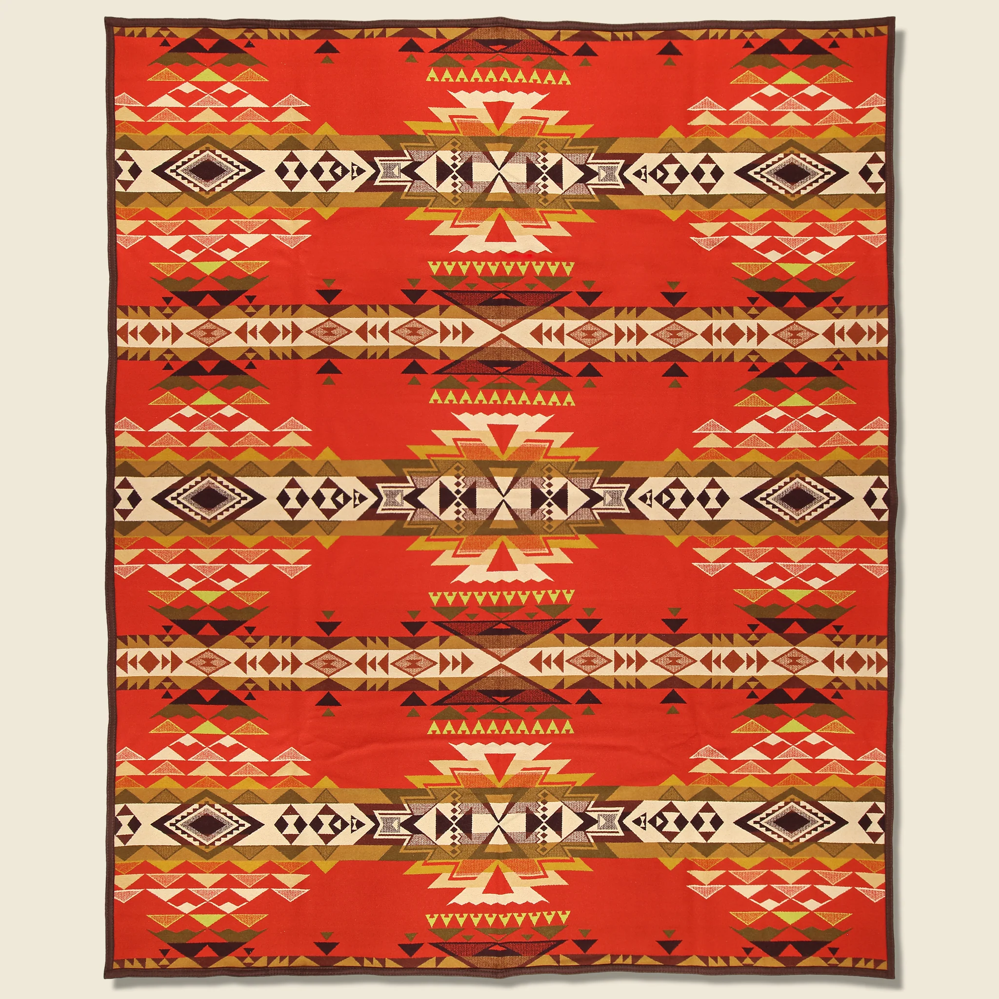 Highland Peak Blanket - Red