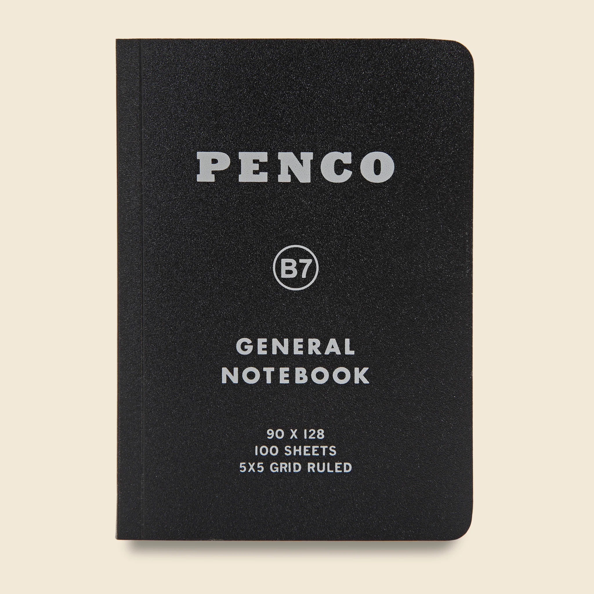B7 Notebook - Black