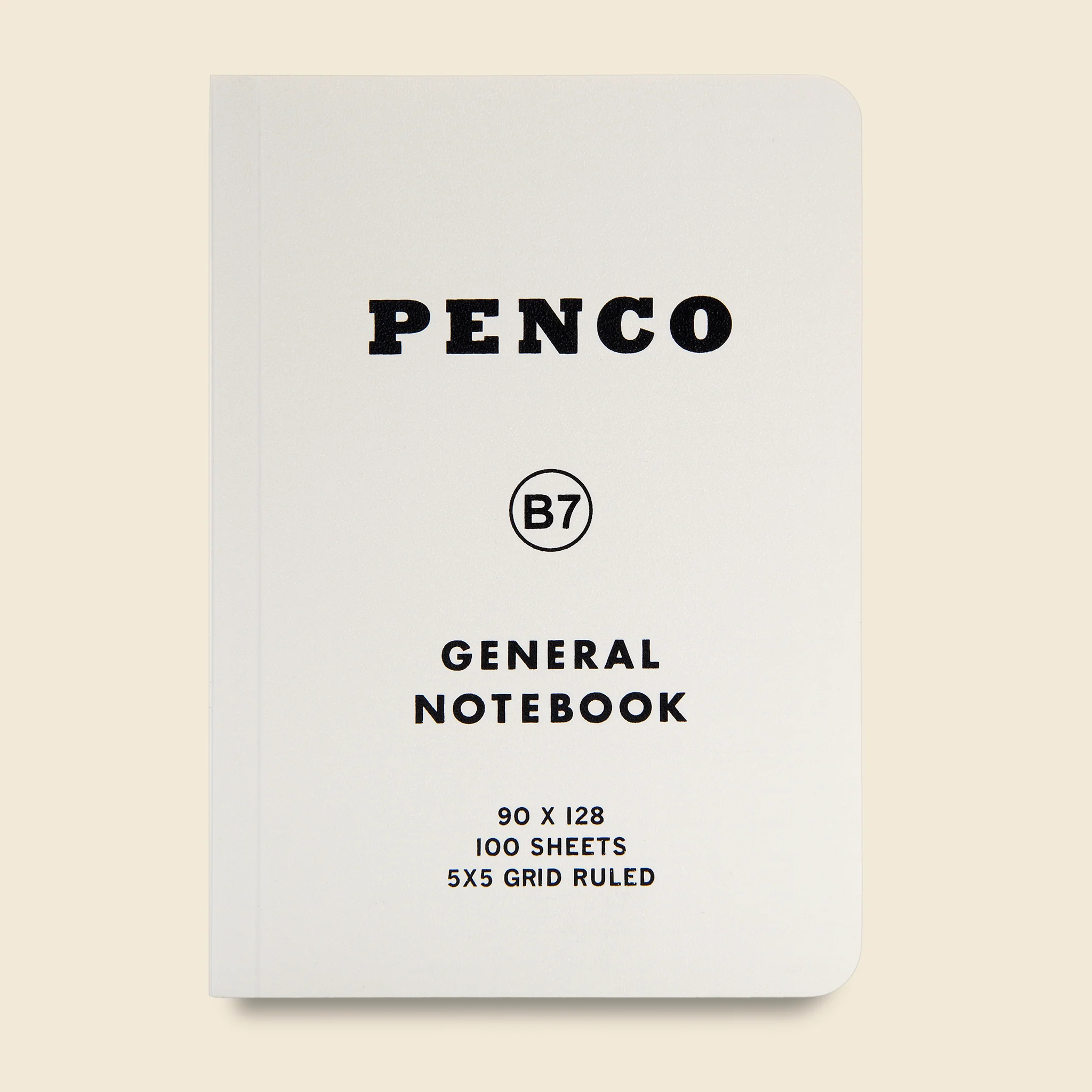 B7 Notebook - White