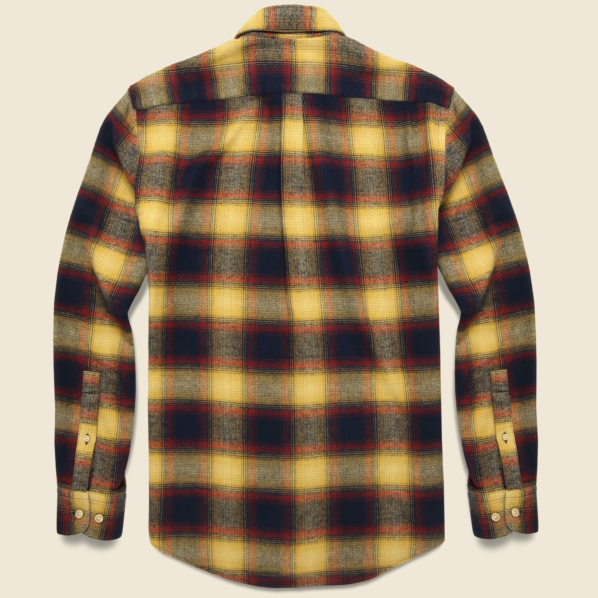 Hill Shirt - Navy/Red/Orange - Image 2