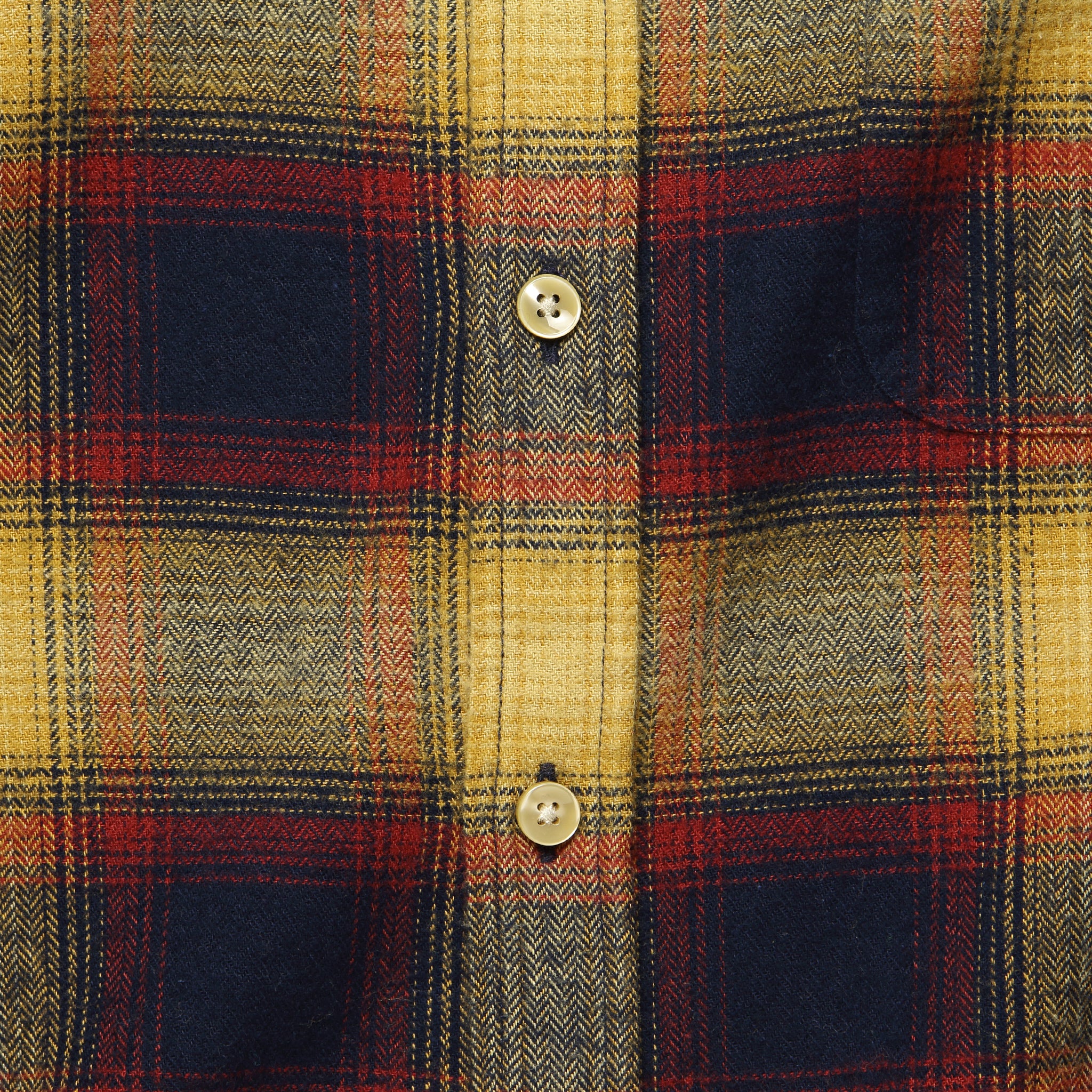 Hill Shirt - Navy/Red/Orange - Image 3