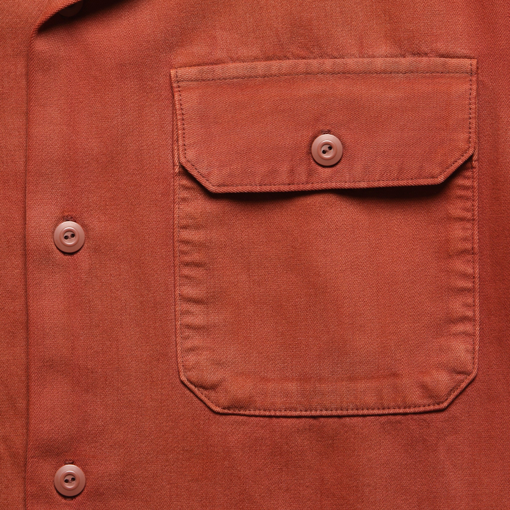 Holmes Camp Shirt - Brick - Image 3