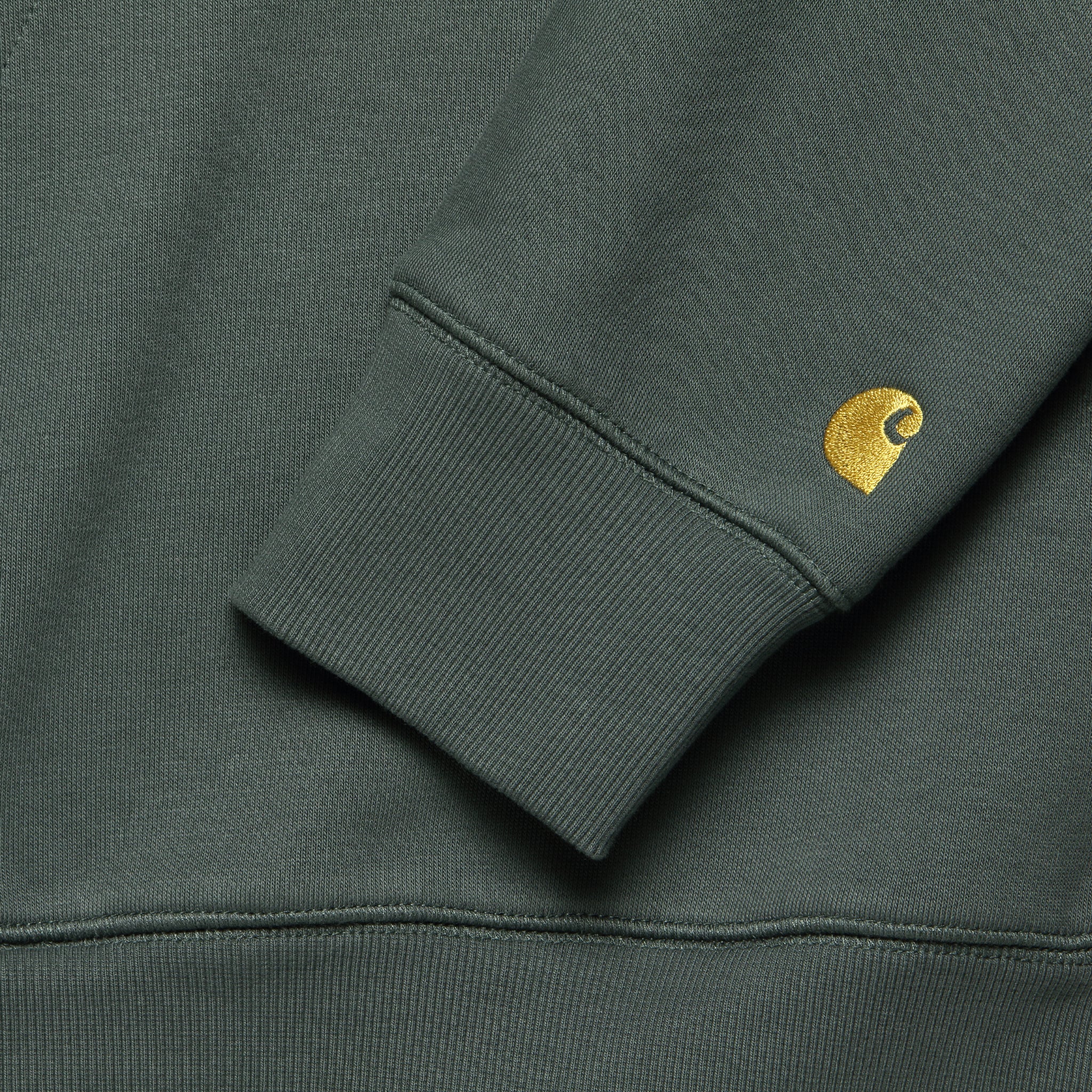 Hooded Chase Sweatshirt - Jura/Gold - Image 3